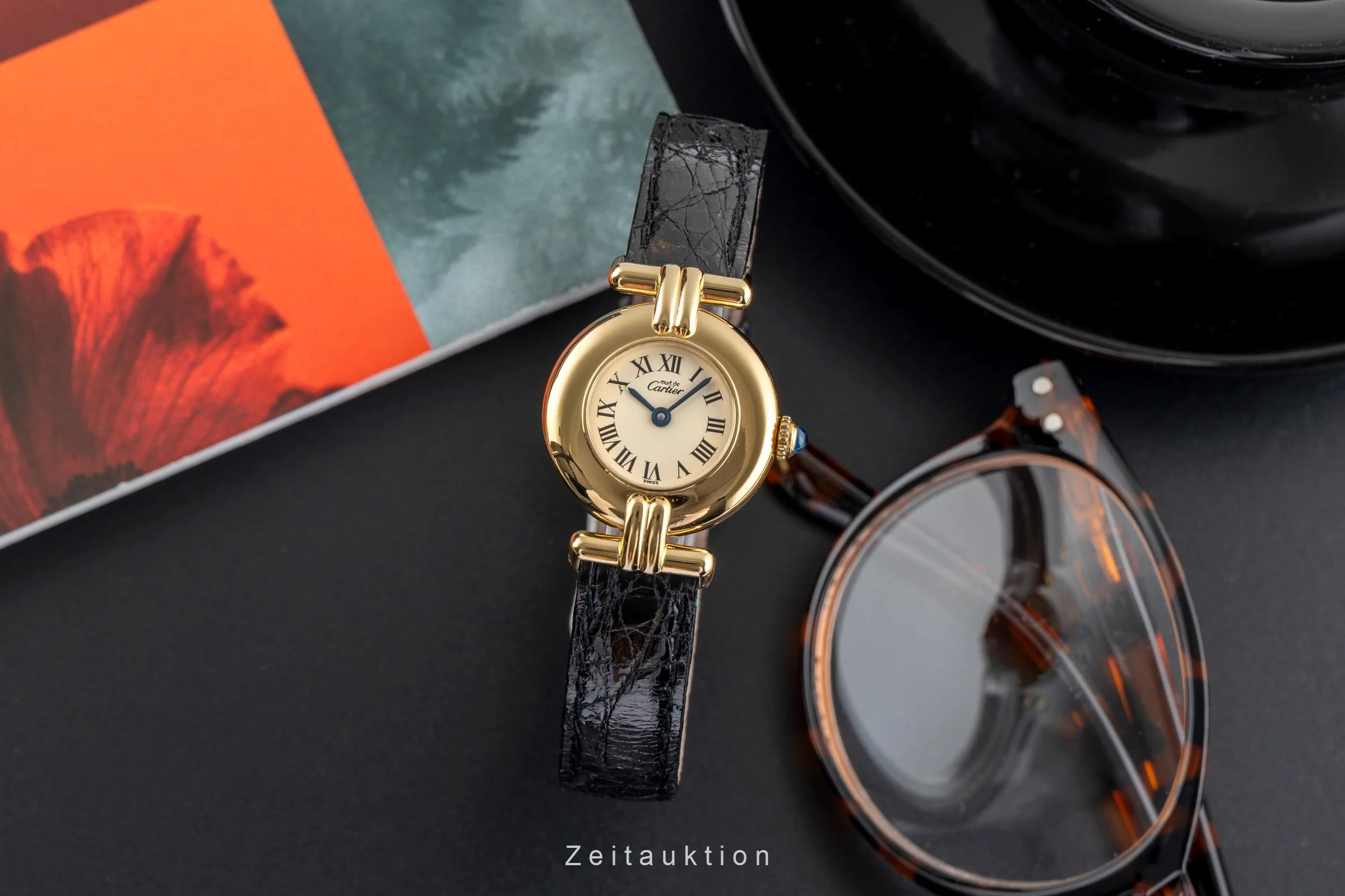 Cartier Vermeil silver-gilt quartz women's watch 590002  [2502291] - Image 4