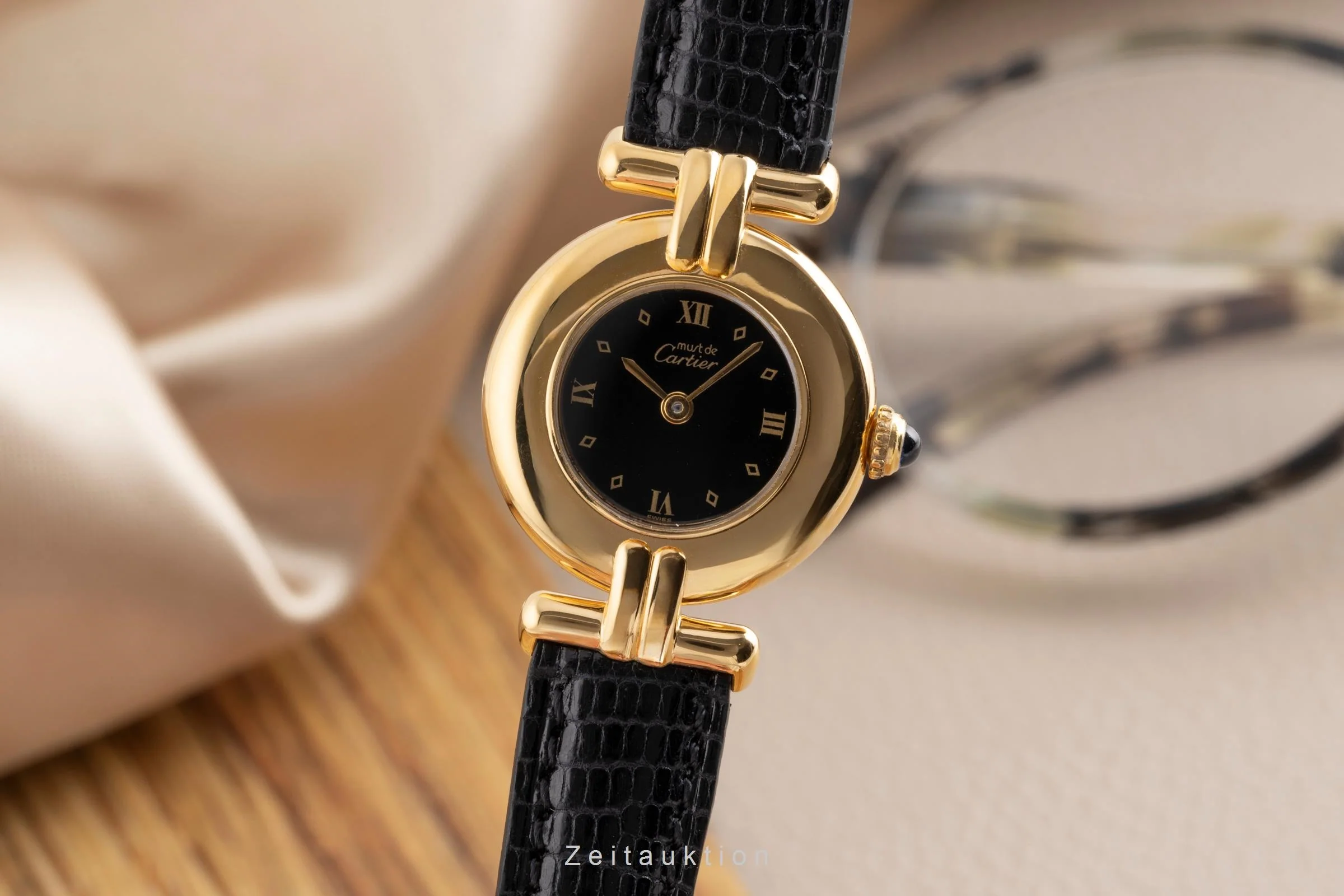 Cartier Vermeil silver-gilt quartz women's watch 590002  [2502997] - Image 2