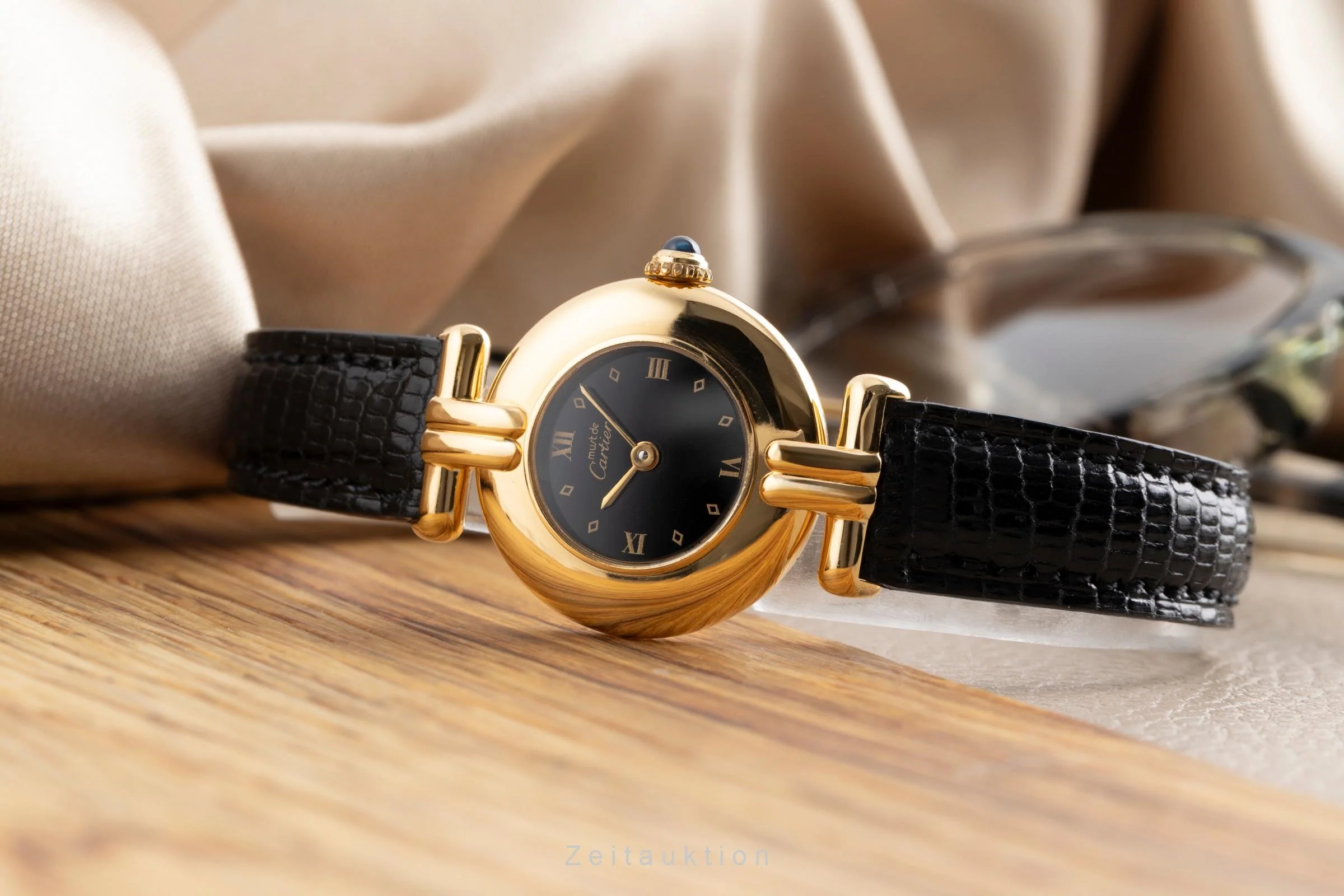 Cartier Vermeil silver-gilt quartz women's watch 590002  [2502997] - Image 3