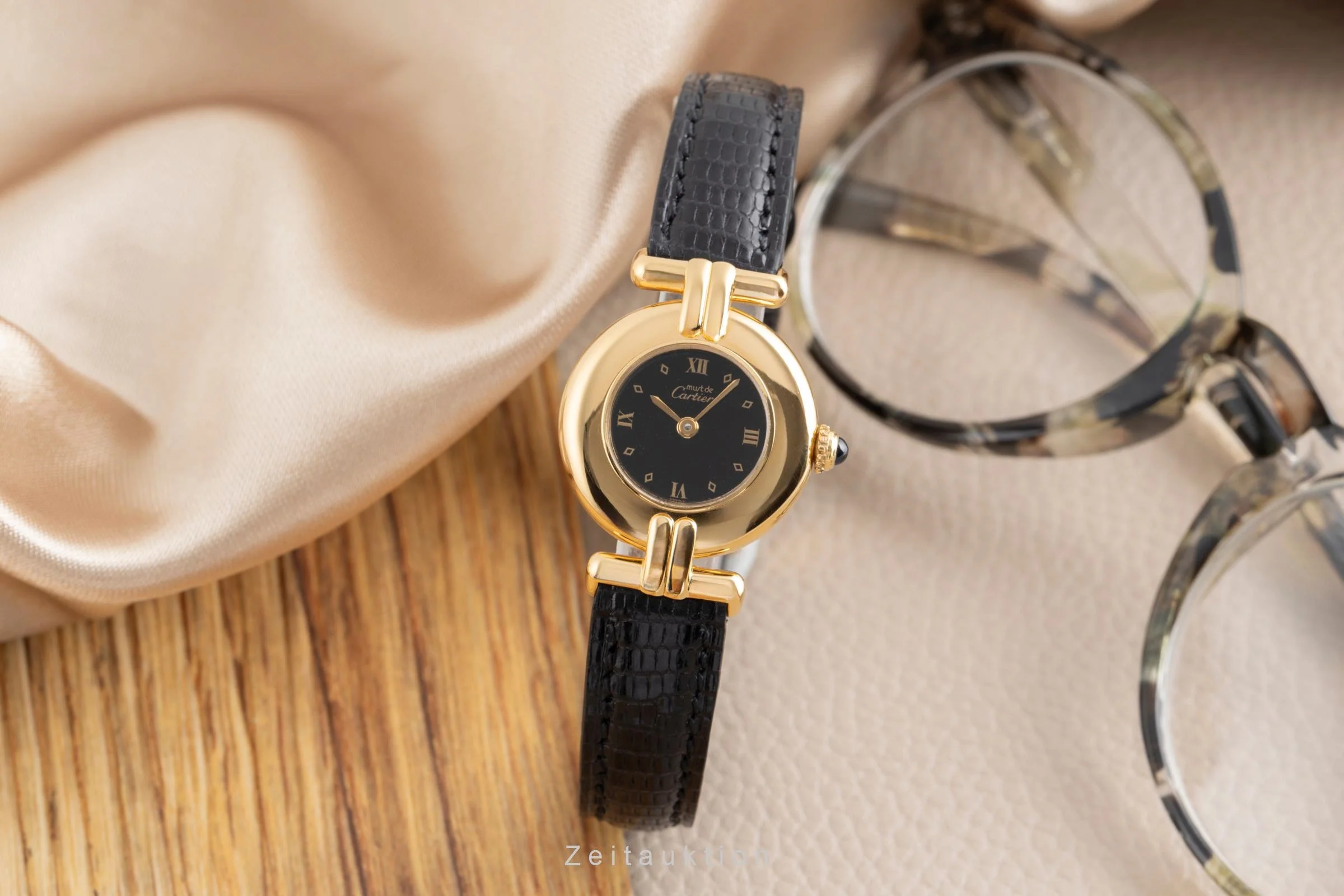 Cartier Vermeil silver-gilt quartz women's watch 590002  [2502997] - Image 4
