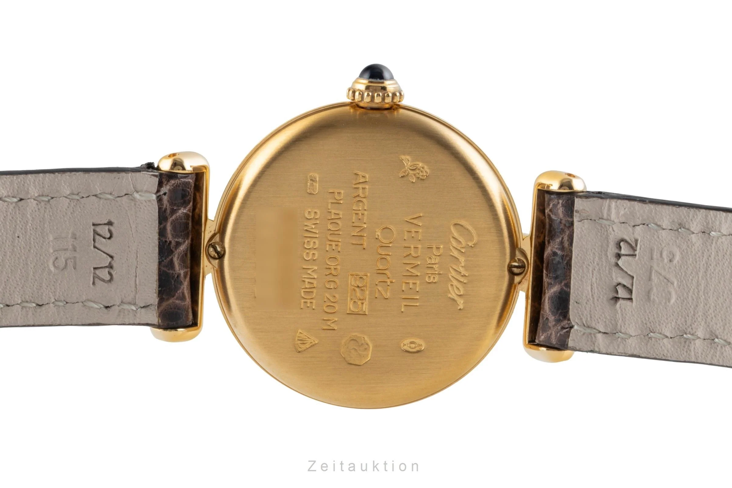 Cartier Vermeil silver-gilt quartz women's watch 590002  [2600715] - Image 11