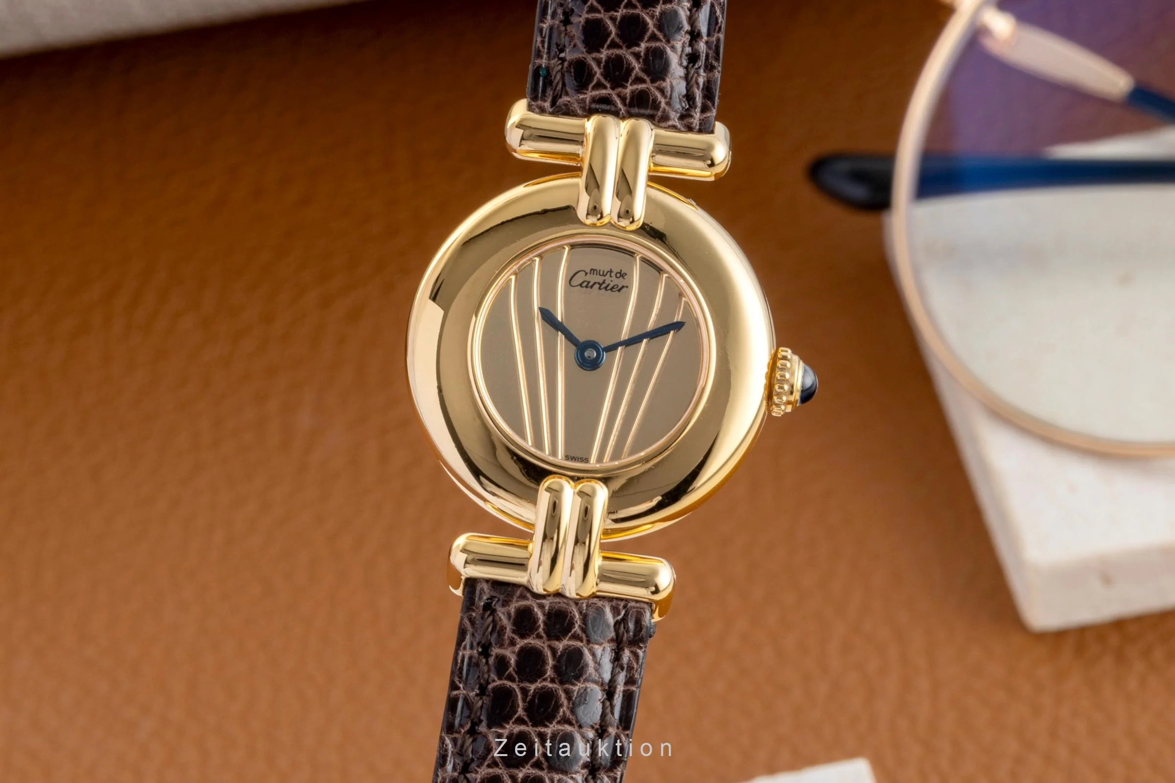 Cartier Vermeil silver-gilt quartz women's watch 590002  [2600715] - Image 2