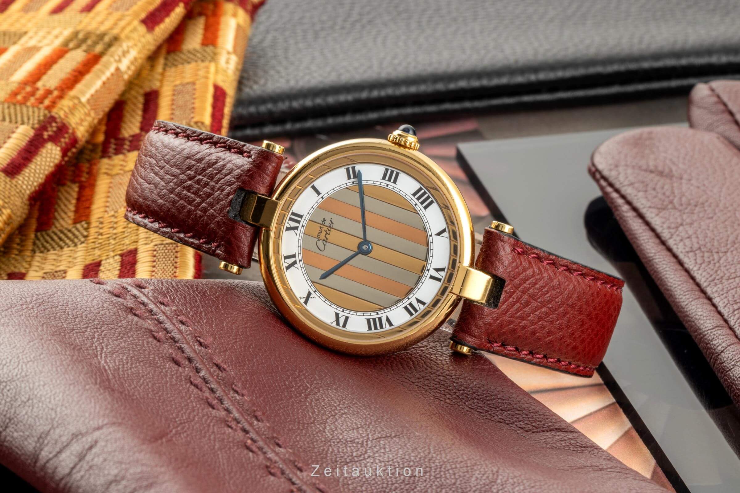 Cartier Vermeil silver-gilt quartz women's watch 590003  [2400526] - Image 2