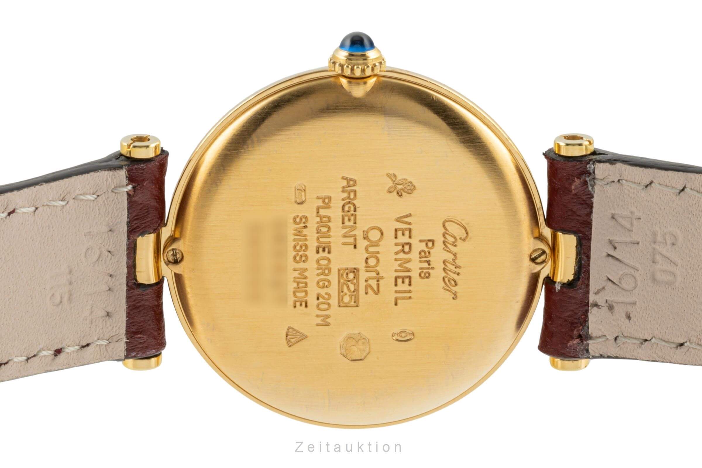 Cartier Vermeil silver-gilt quartz women's watch 590003  [2400526] - Image 9