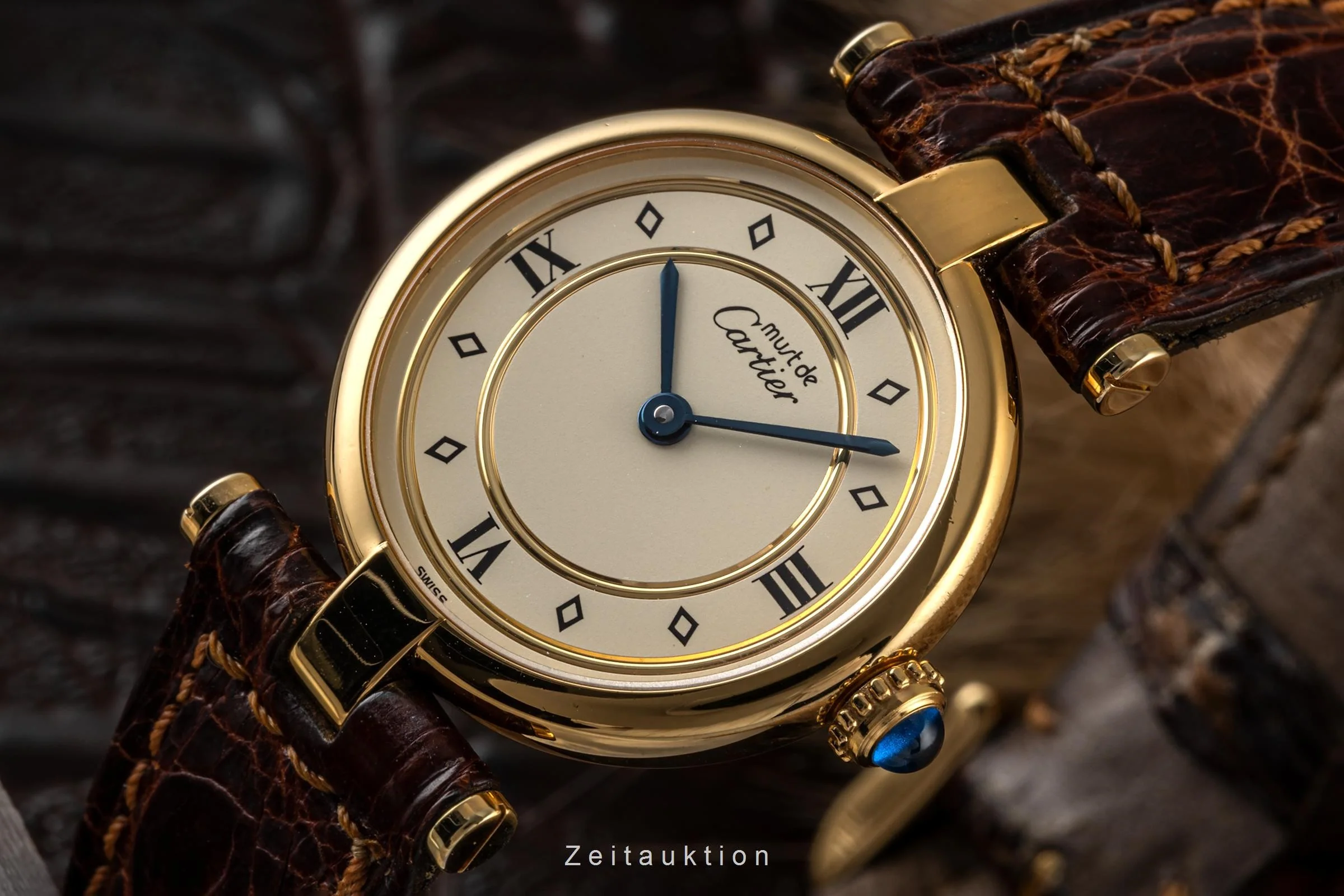 Cartier Vermeil silver-gilt quartz women's watch 590004  [2304576] - Image 11