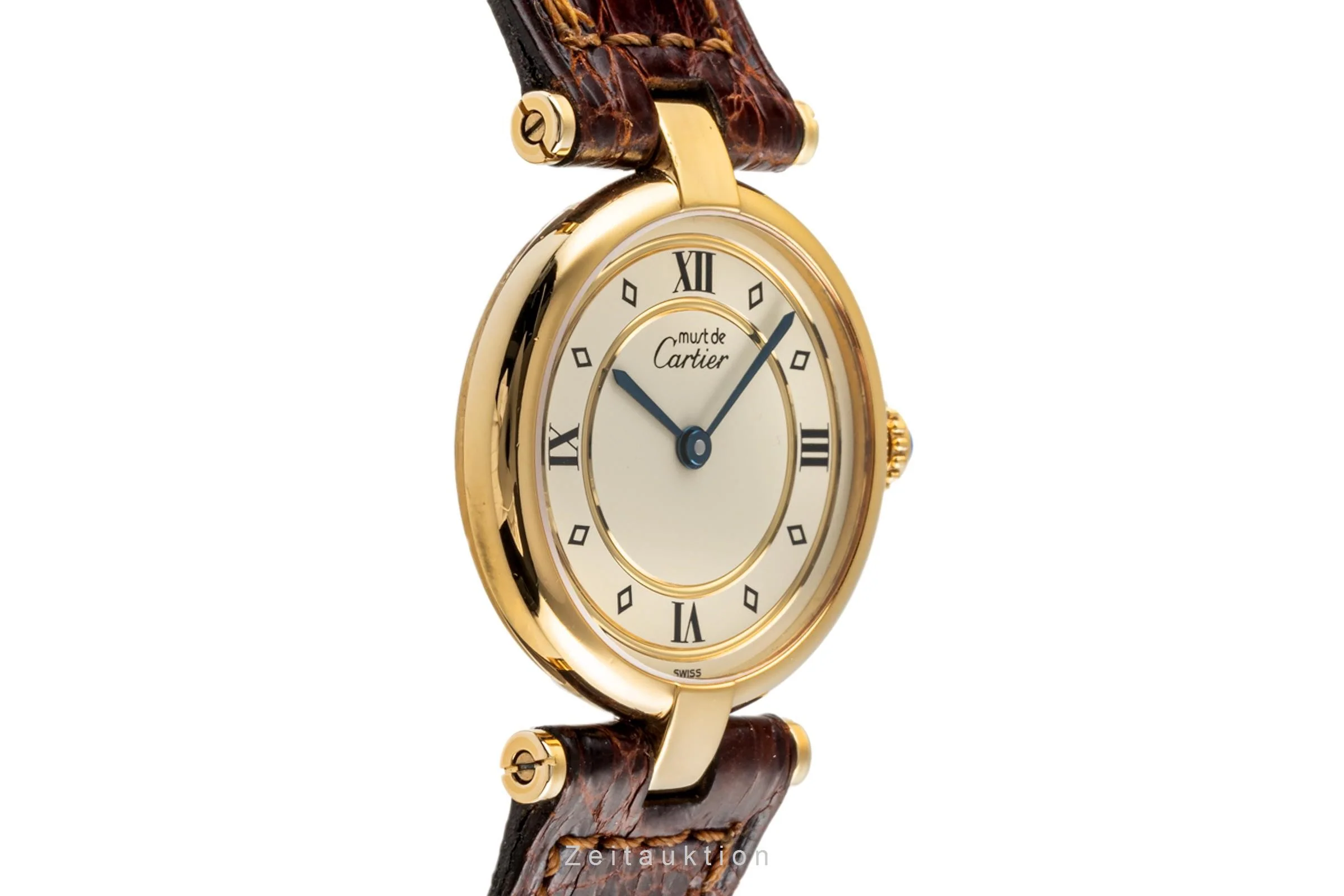 Cartier Vermeil silver-gilt quartz women's watch 590004  [2304576] - Image 6
