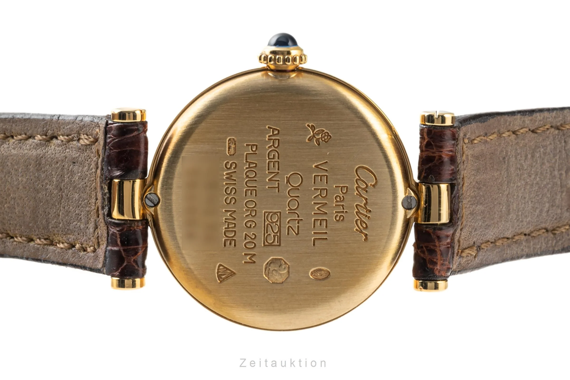 Cartier Vermeil silver-gilt quartz women's watch 590004  [2304576] - Image 9