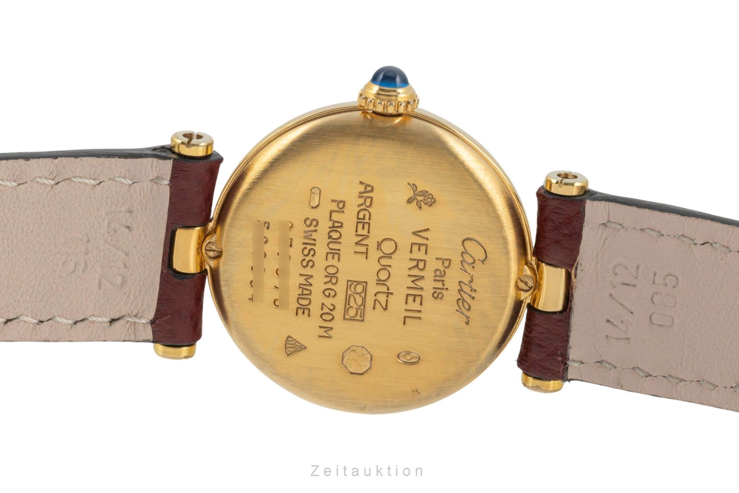 Cartier Vermeil silver-gilt quartz women's watch 590004  [2400570] - Image 10