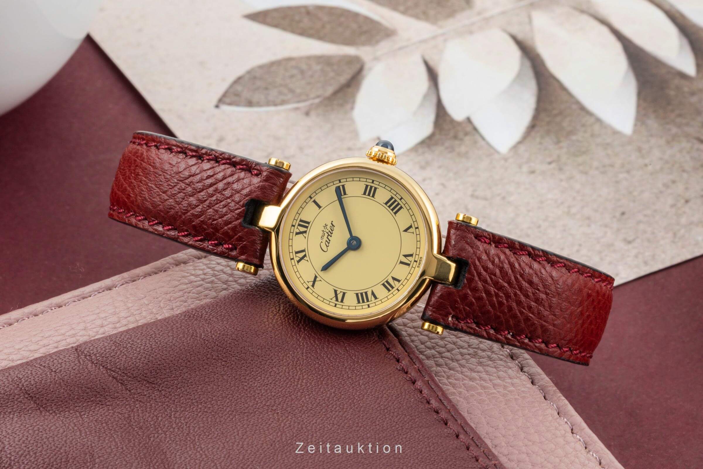 Cartier Vermeil silver-gilt quartz women's watch 590004  [2400570] - Image 2