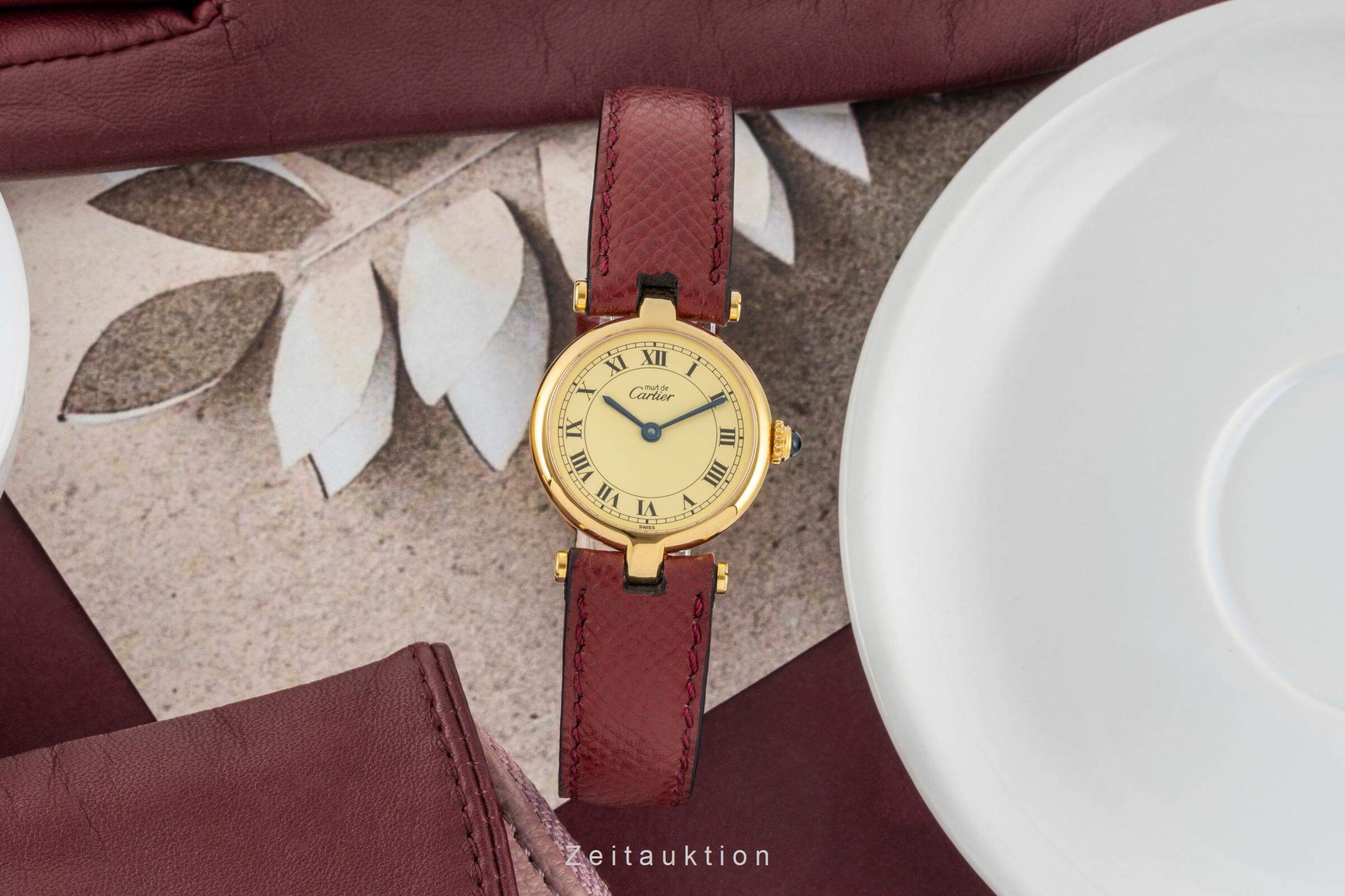 Cartier Vermeil silver-gilt quartz women's watch 590004  [2400570] - Image 3
