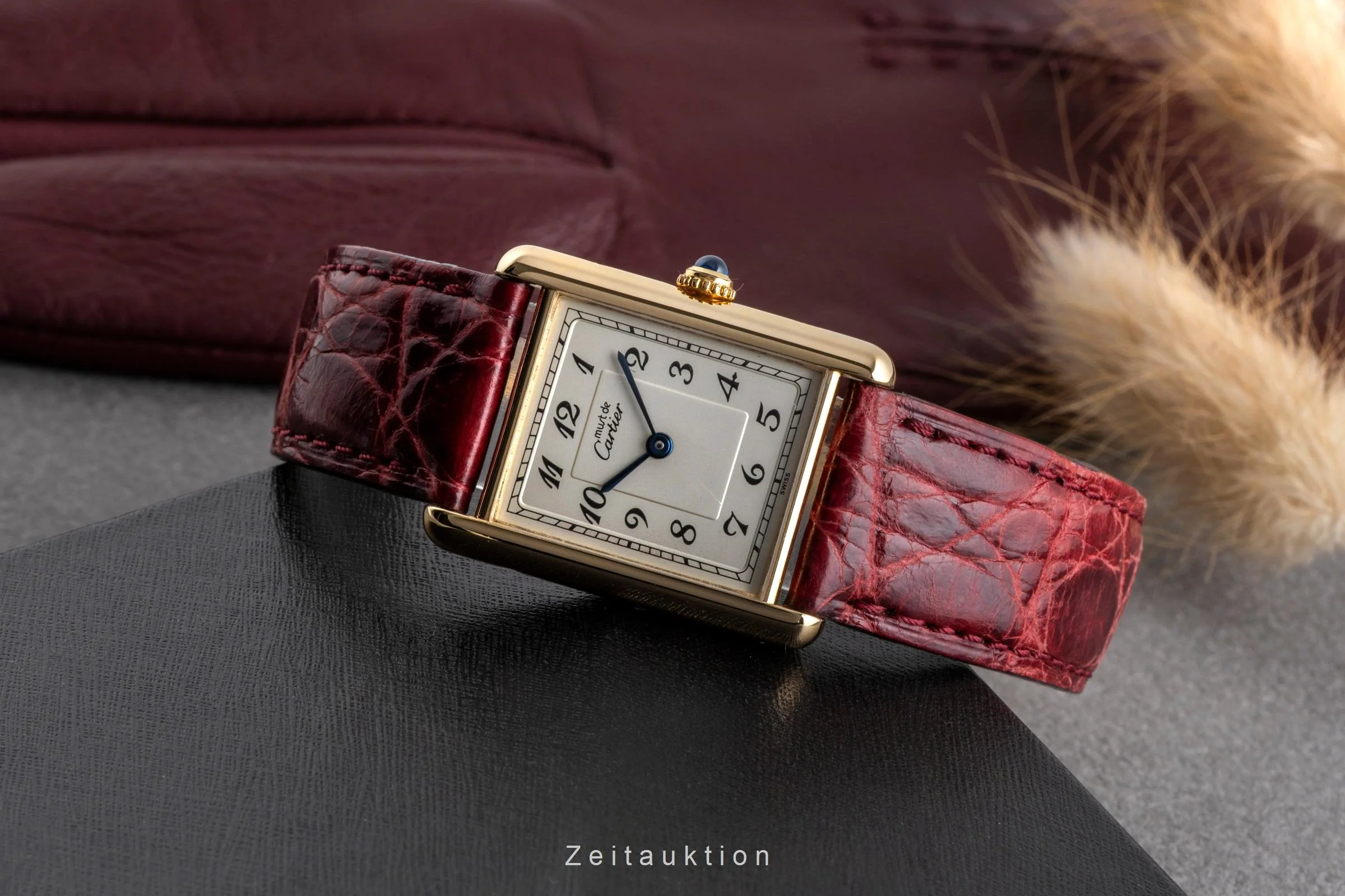 Cartier Vermeil silver-gilt quartz women's watch 590005  [2502524] - Image 3
