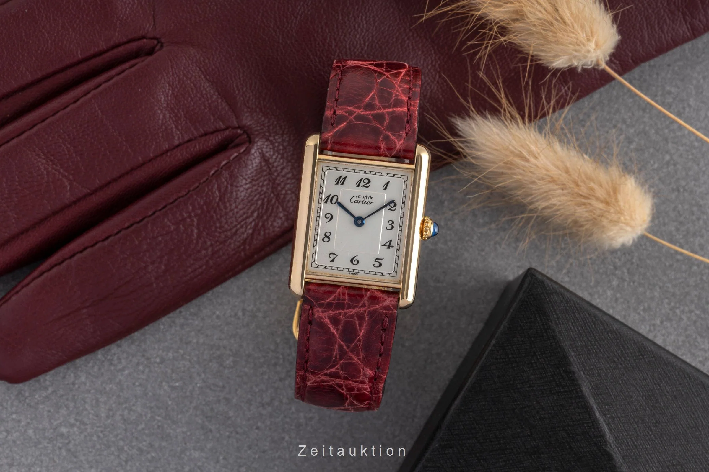 Cartier Vermeil silver-gilt quartz women's watch 590005  [2502524] - Image 4