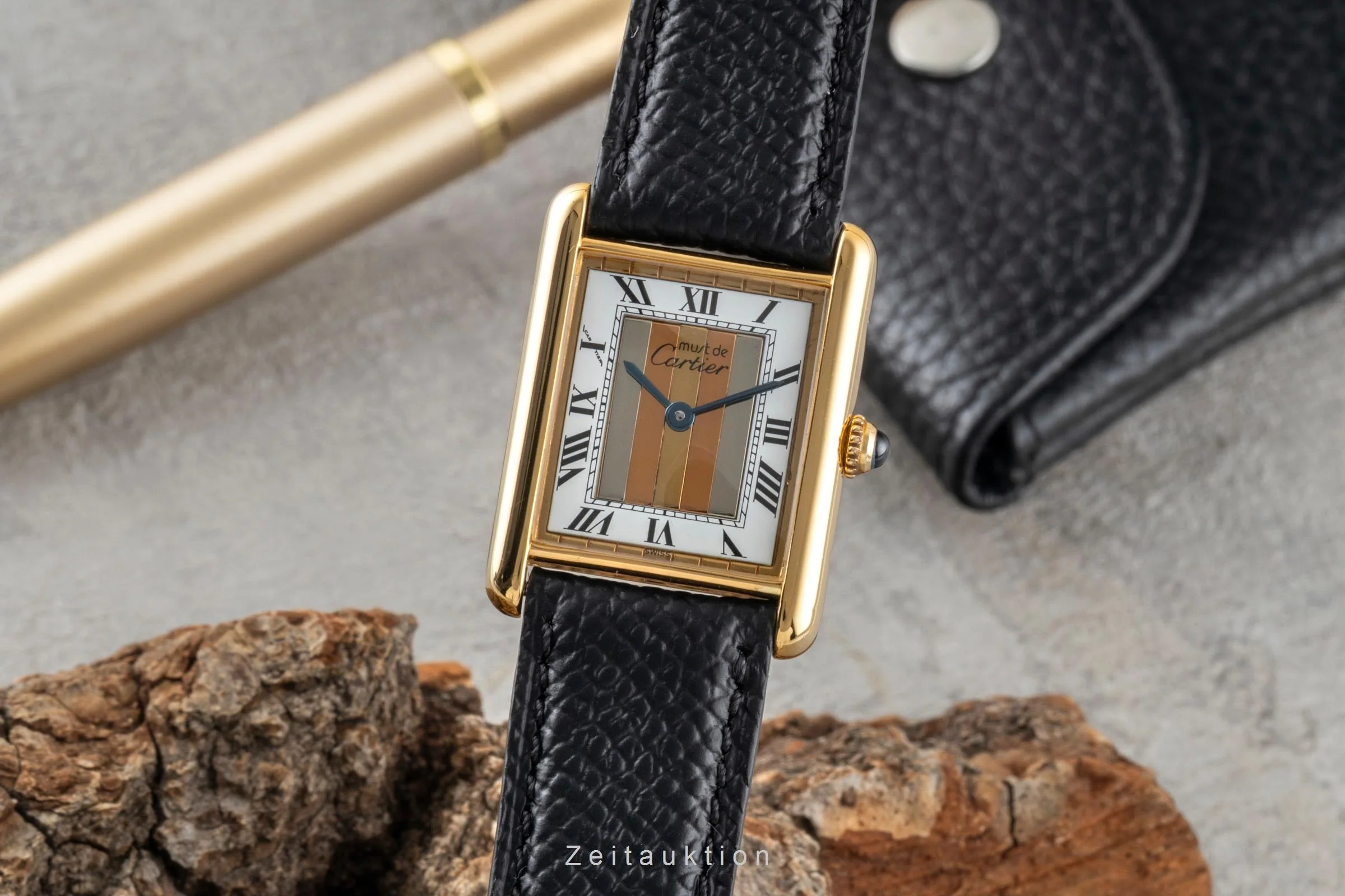 Cartier Vermeil silver-gilt quartz women's watch 590005  [2506826] - Image 2