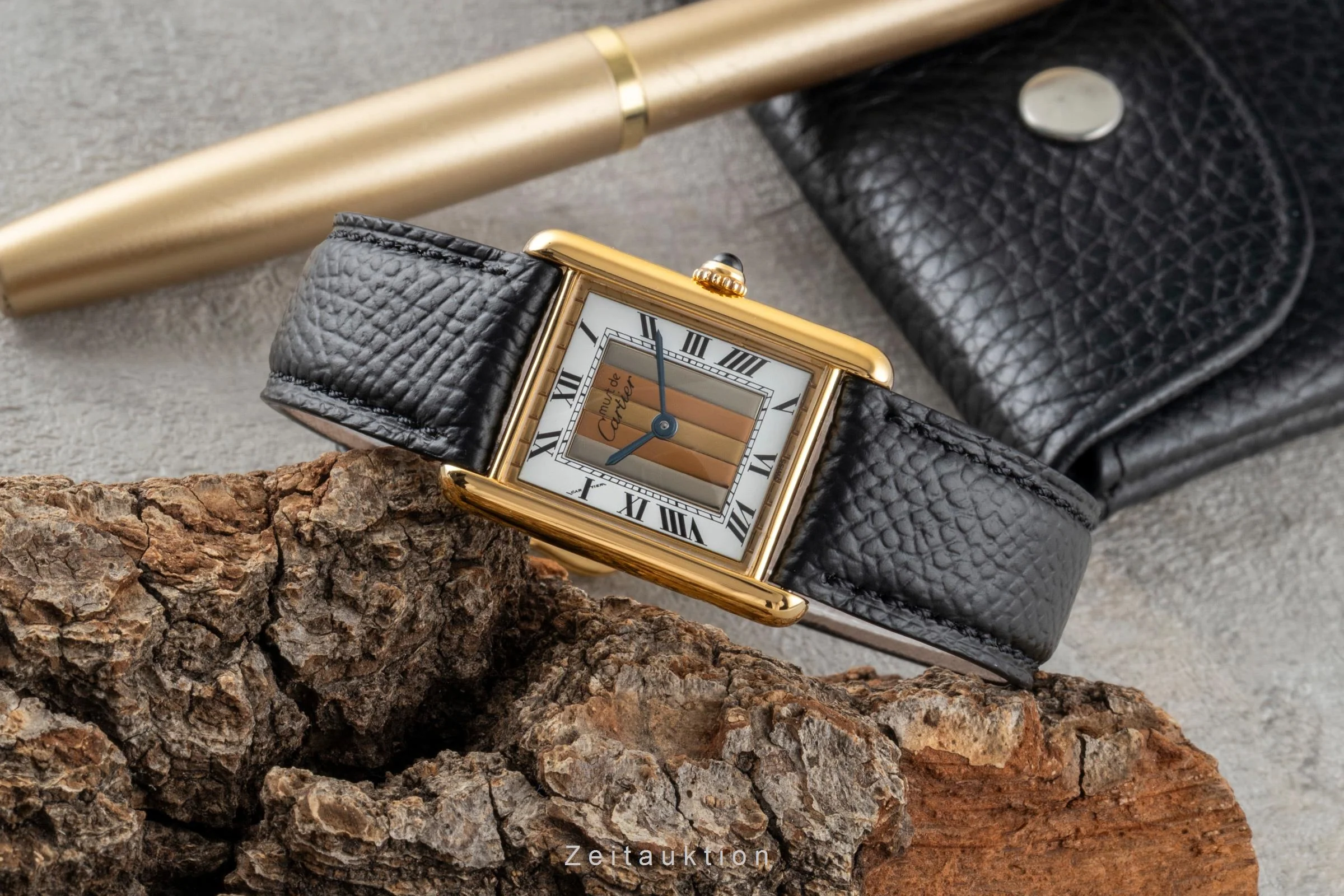 Cartier Vermeil silver-gilt quartz women's watch 590005  [2506826] - Image 3