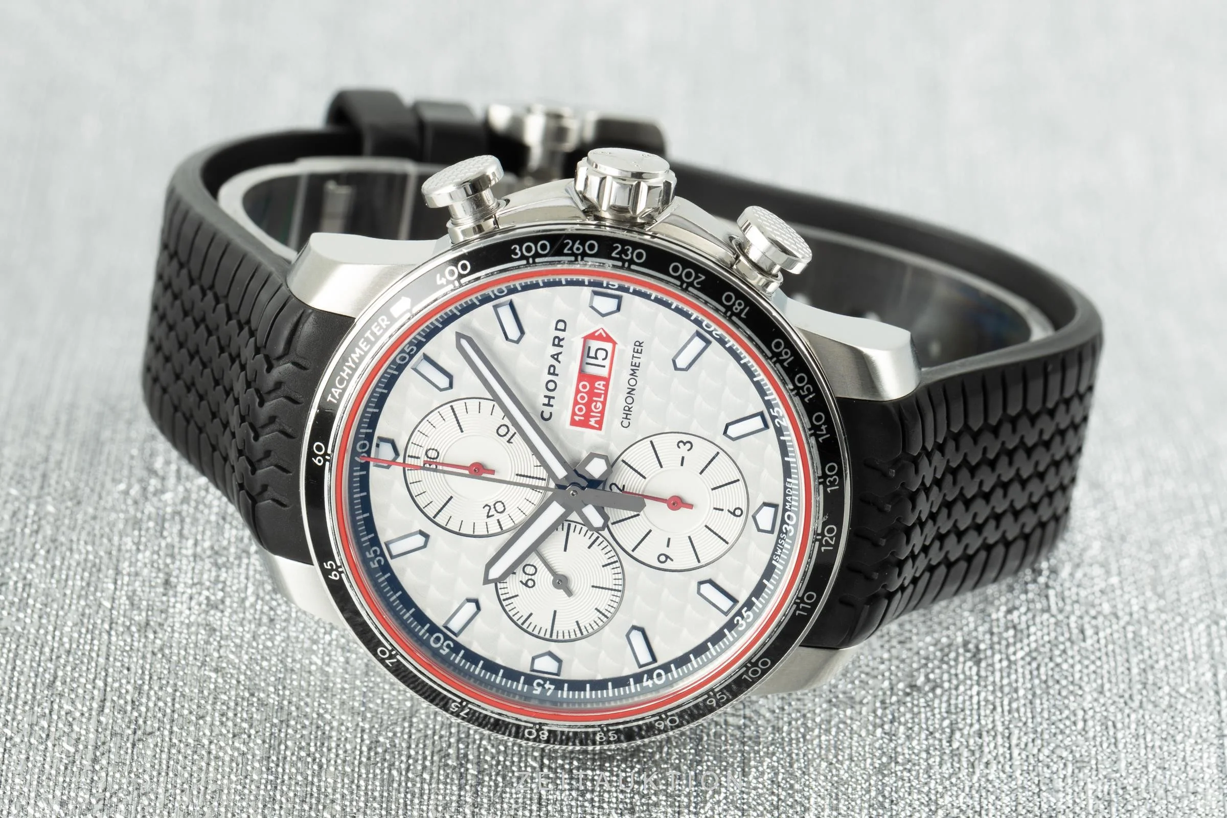 Chopard 1000 Miglia chronograph steel automatic men's watch 168571-3002, 8571 Limited  [2104807] - Image 2