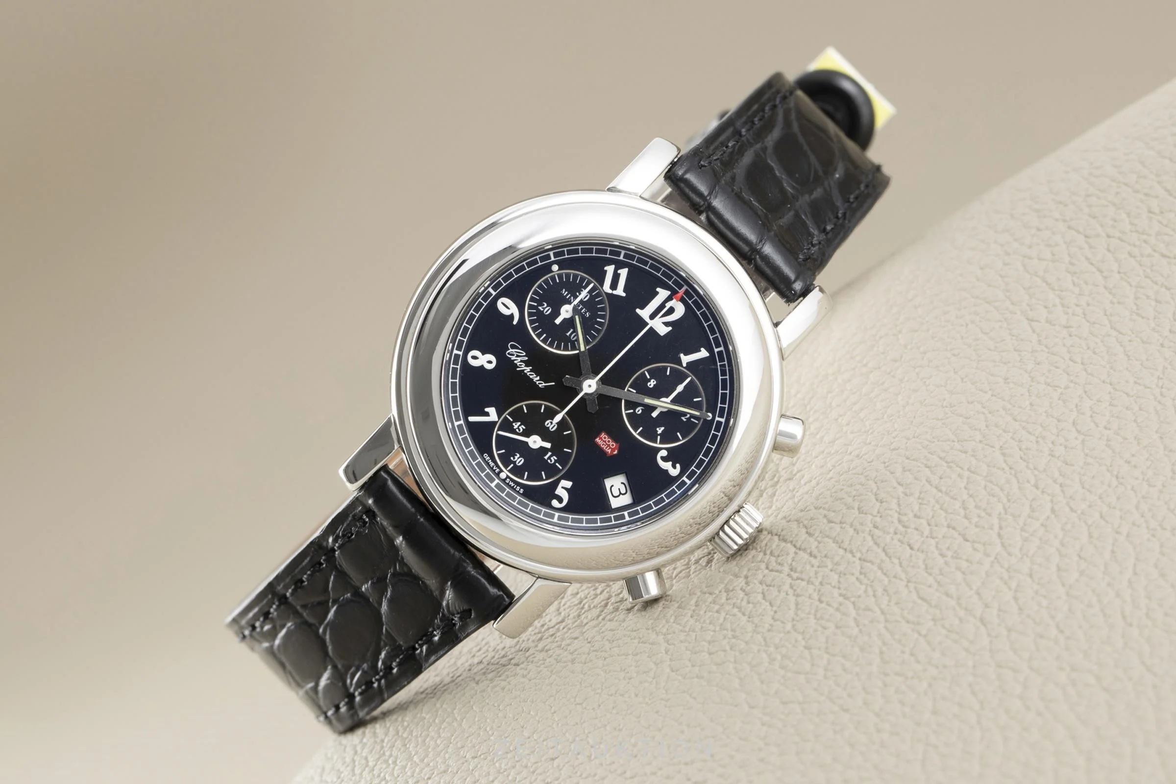 Chopard 1000 Miglia chronograph steel quartz women's watch 8900  [2105536] - Image 3