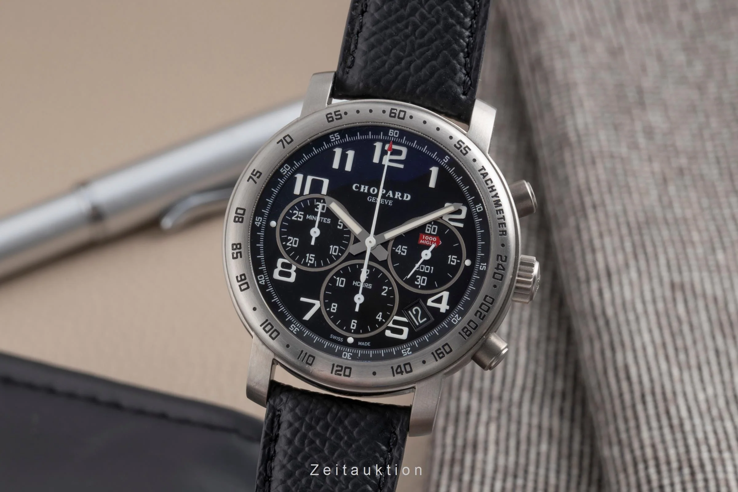 Chopard 1000 Miglia chronograph titanium automatic men's watch 8915  [2501308] - Image 2