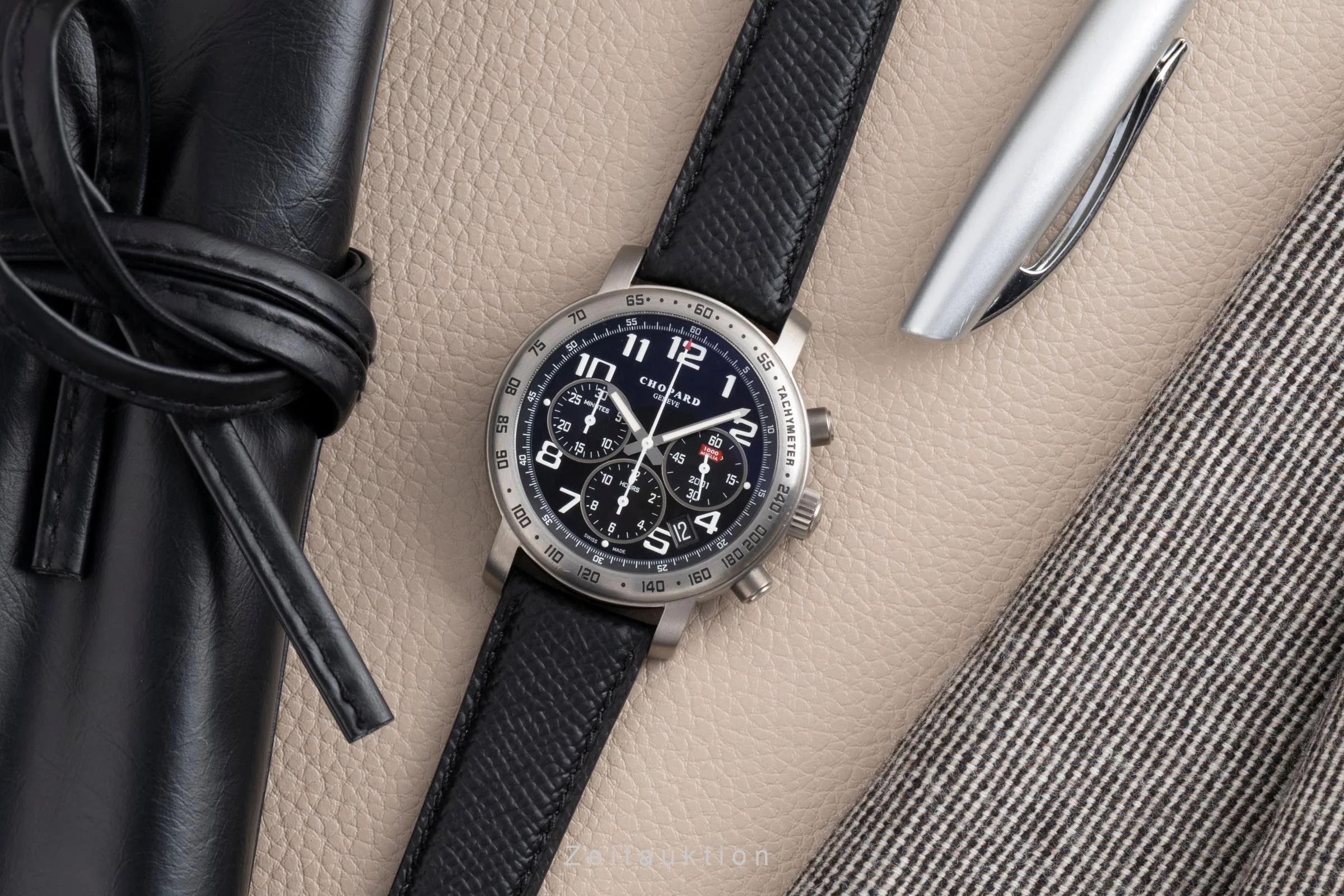 Chopard 1000 Miglia chronograph titanium automatic men's watch 8915  [2501308] - Image 4