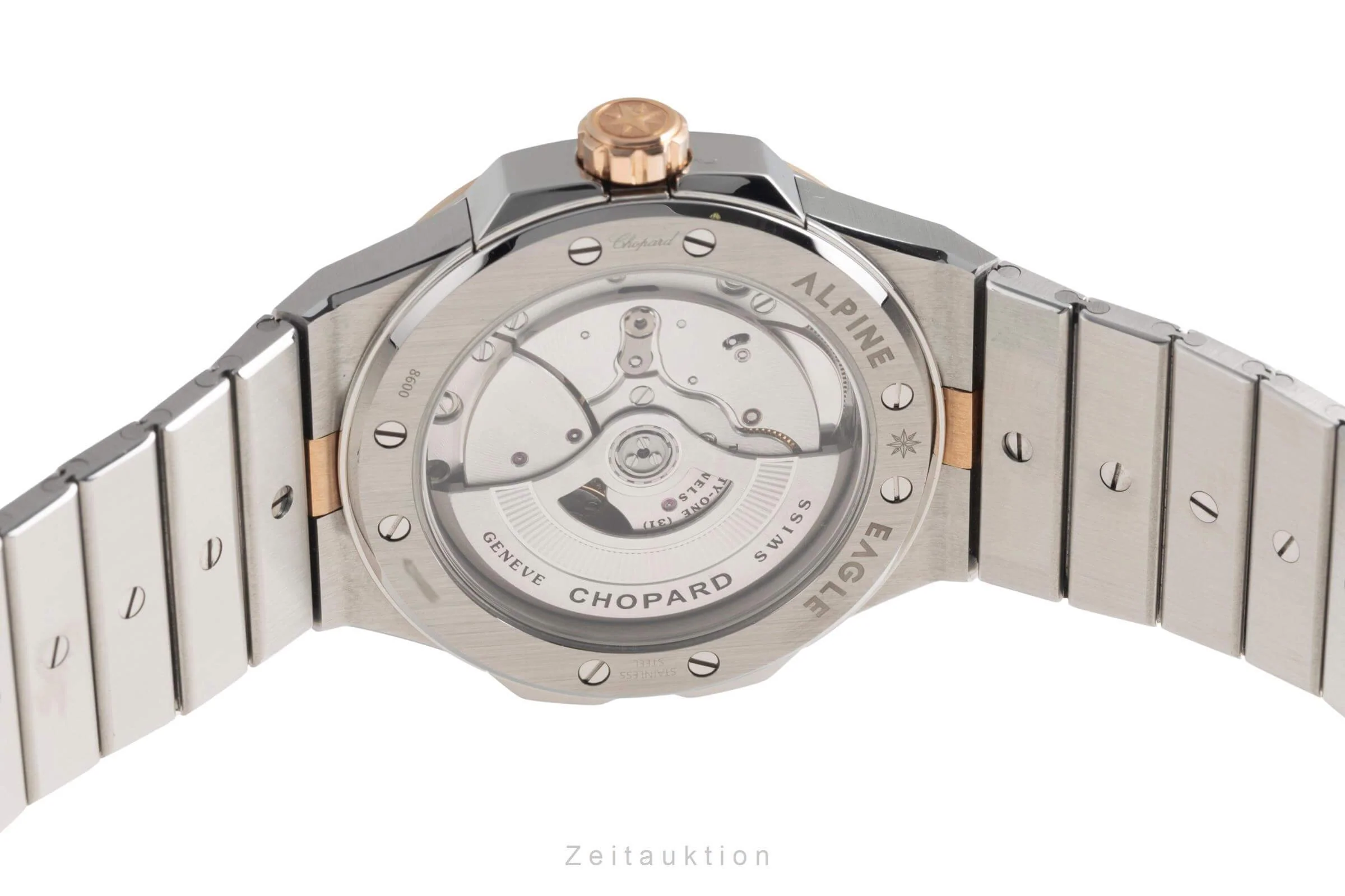 Chopard Alpine Eagle steel / gold automatic men's watch 298600-6001 LP: 26100EUR  [2501672] - Image 10