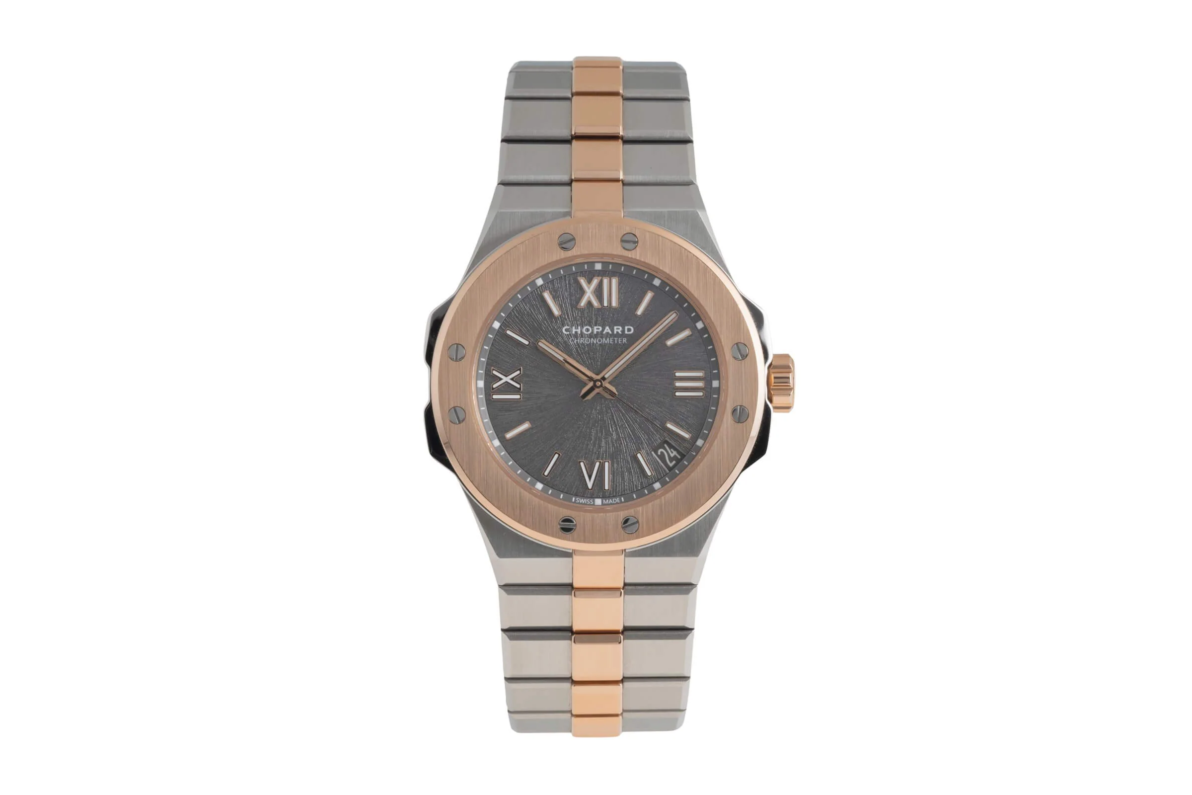 Chopard Alpine Eagle steel / gold automatic men's watch 298600-6001 LP: 26100EUR  [2501672] - Image 5