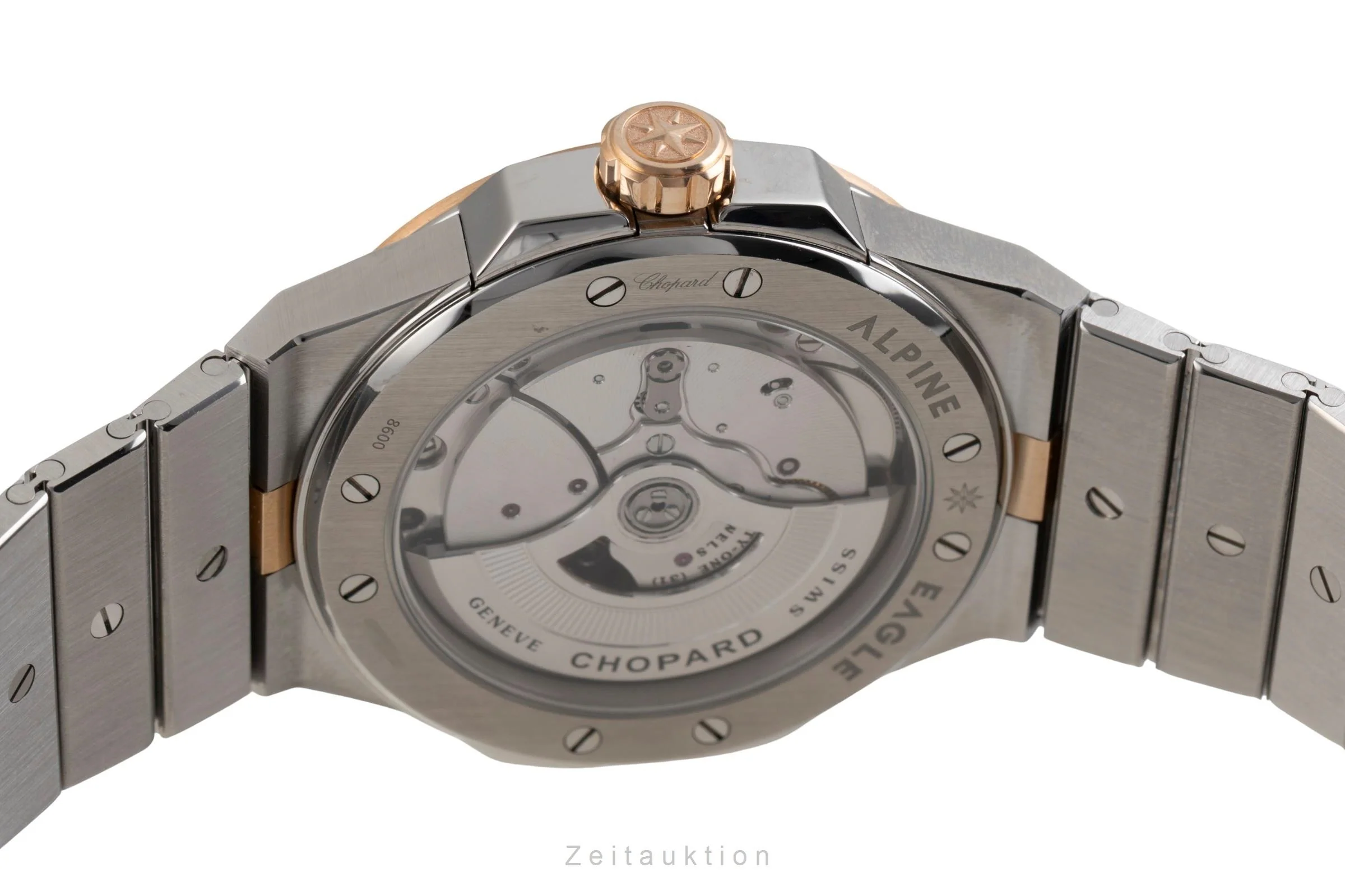 Chopard Alpine Eagle steel / gold automatic men's watch 298600-6001 LP: 28000EUR  [2600910] - Image 12