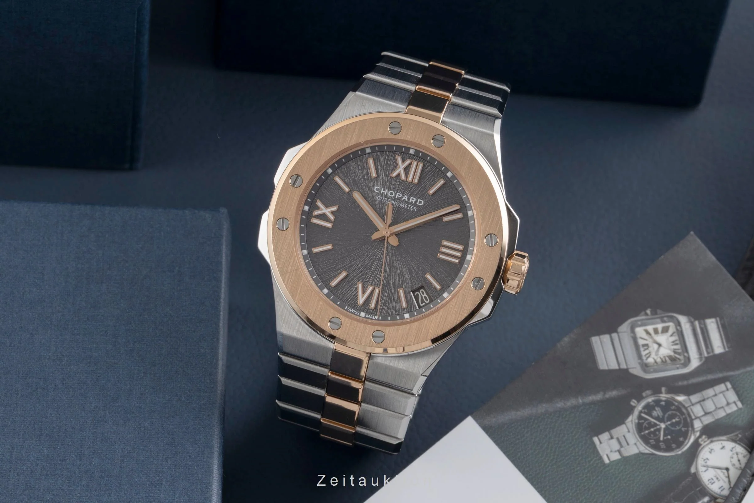 Chopard Alpine Eagle steel / gold automatic men's watch 298600-6001 LP: 28000EUR  [2600910] - Image 4