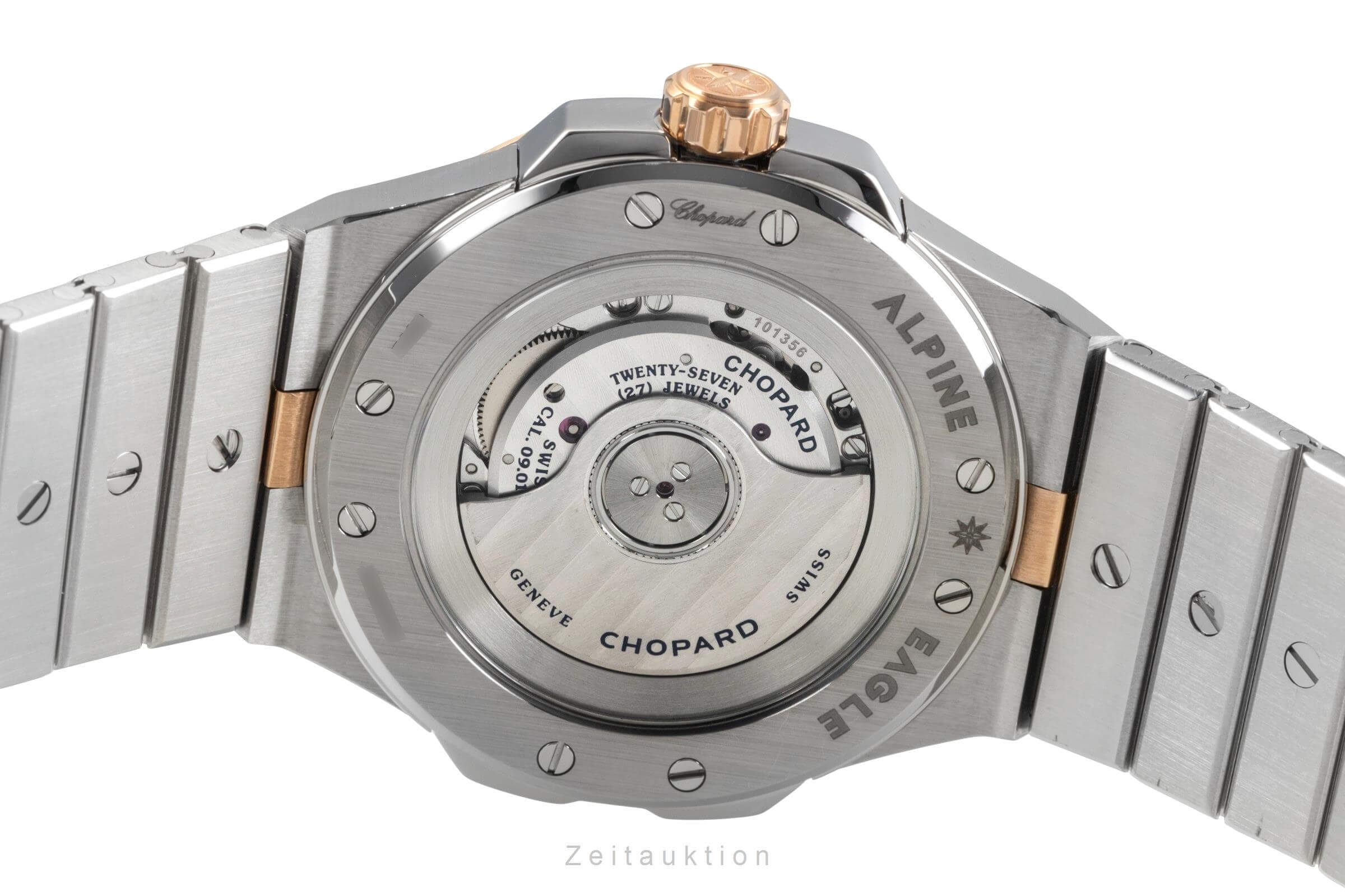 Chopard Alpine Eagle steel / gold automatic men's watch 298601-6001 LP: 20400EUR  [2406665] - Image 12