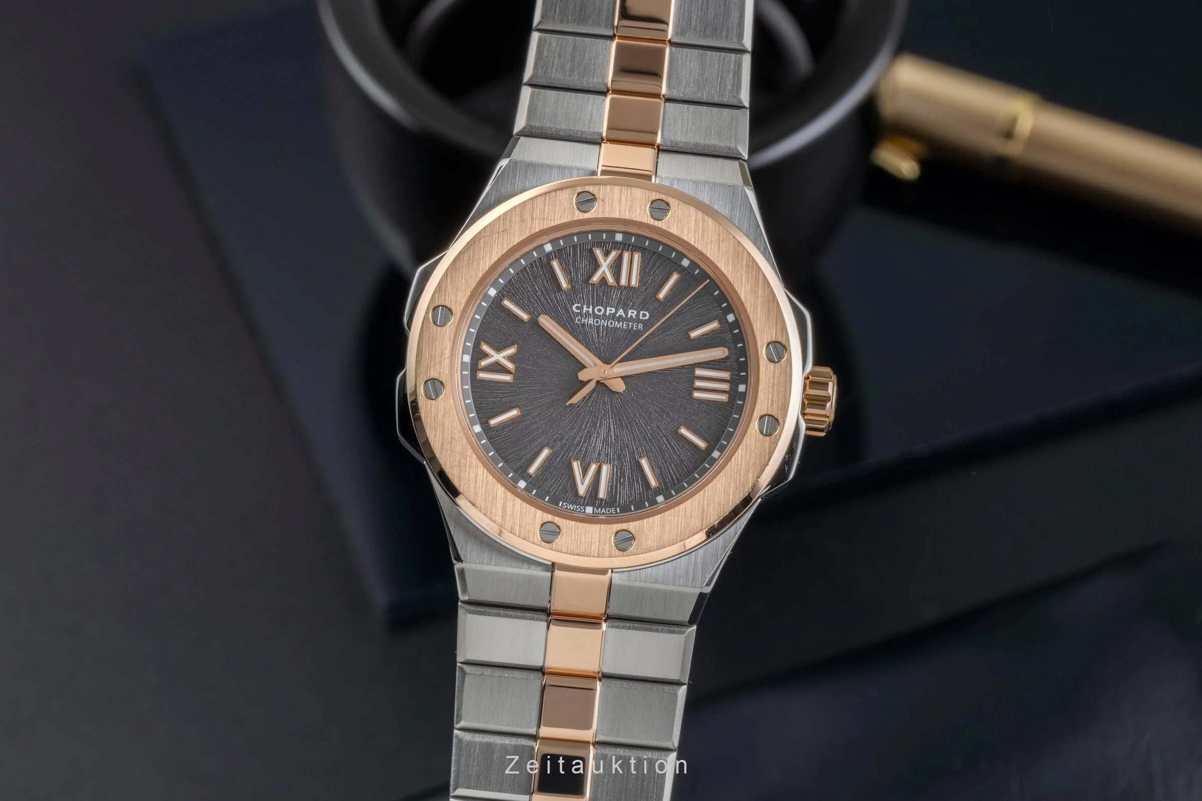 Chopard Alpine Eagle steel / gold automatic men's watch 298601-6001 LP: 20400EUR  [2406665] - Image 2