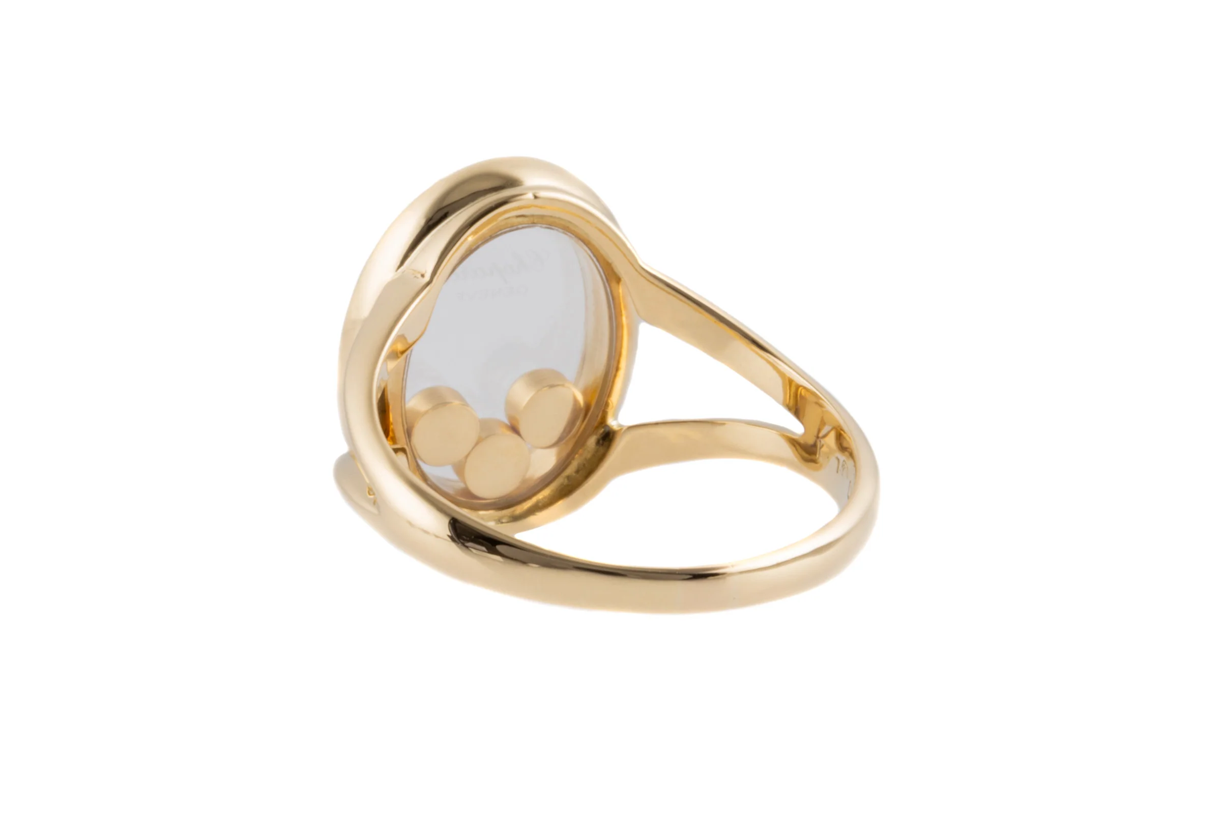 Chopard Happy Diamond Ring 18k (0.750) gold 31 diamonds with box RRP: 5800,- €[KL25999] - Image 6