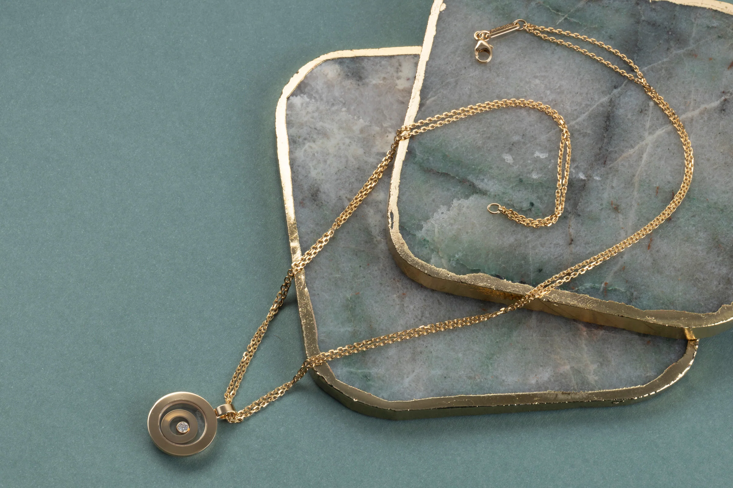 Chopard Happy Spirit necklace pendant 18 karat gold Diamond 79/5405-29 Price: 4670,- € [KL26002] - Image 3