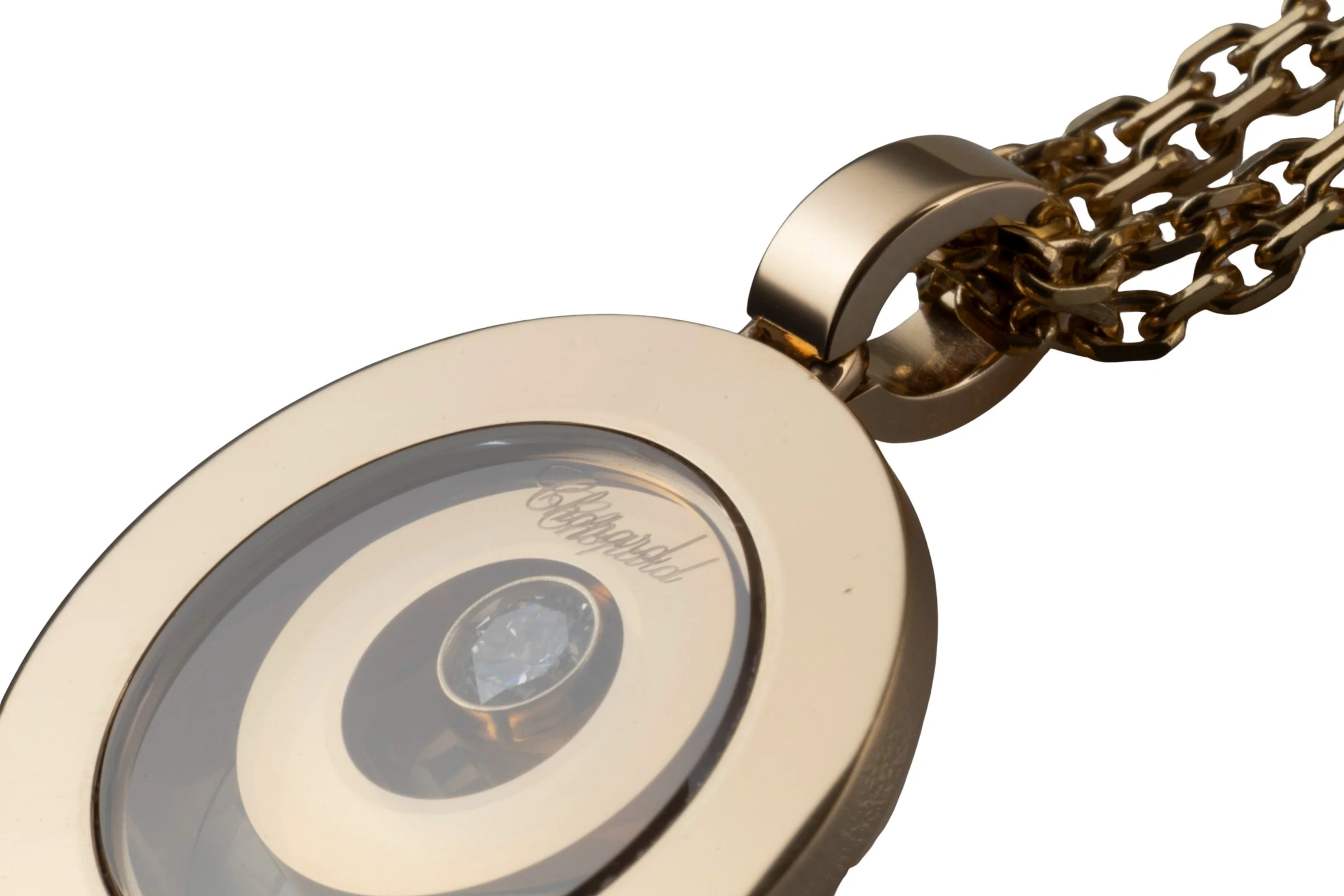 Chopard Happy Spirit necklace pendant 18 karat gold Diamond 79/5405-29 Price: 4670,- € [KL26002] - Image 7