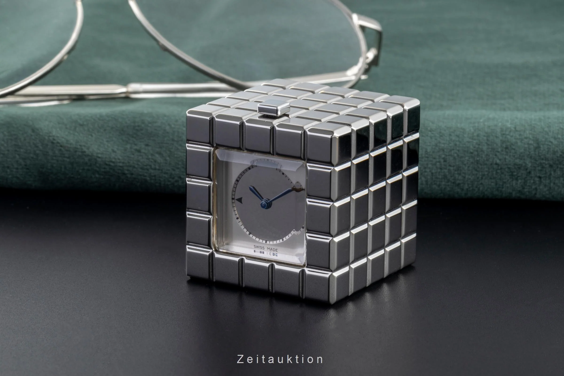 Chopard Ice Cube chromed brass quartz unisex 51/8898/01  [2504367] - Image 2