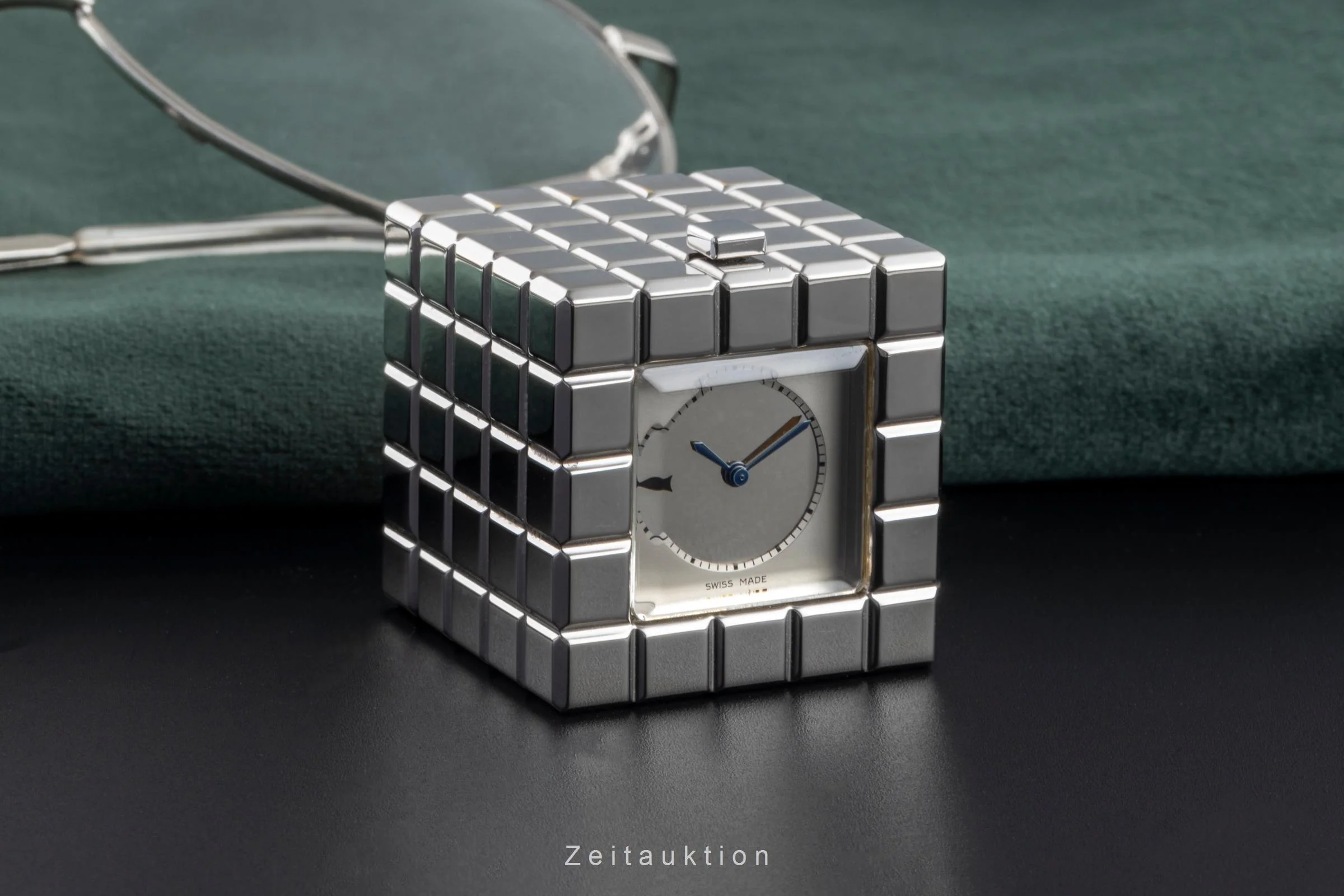 Chopard Ice Cube chromed brass quartz unisex 51/8898/01  [2504367] - Image 4