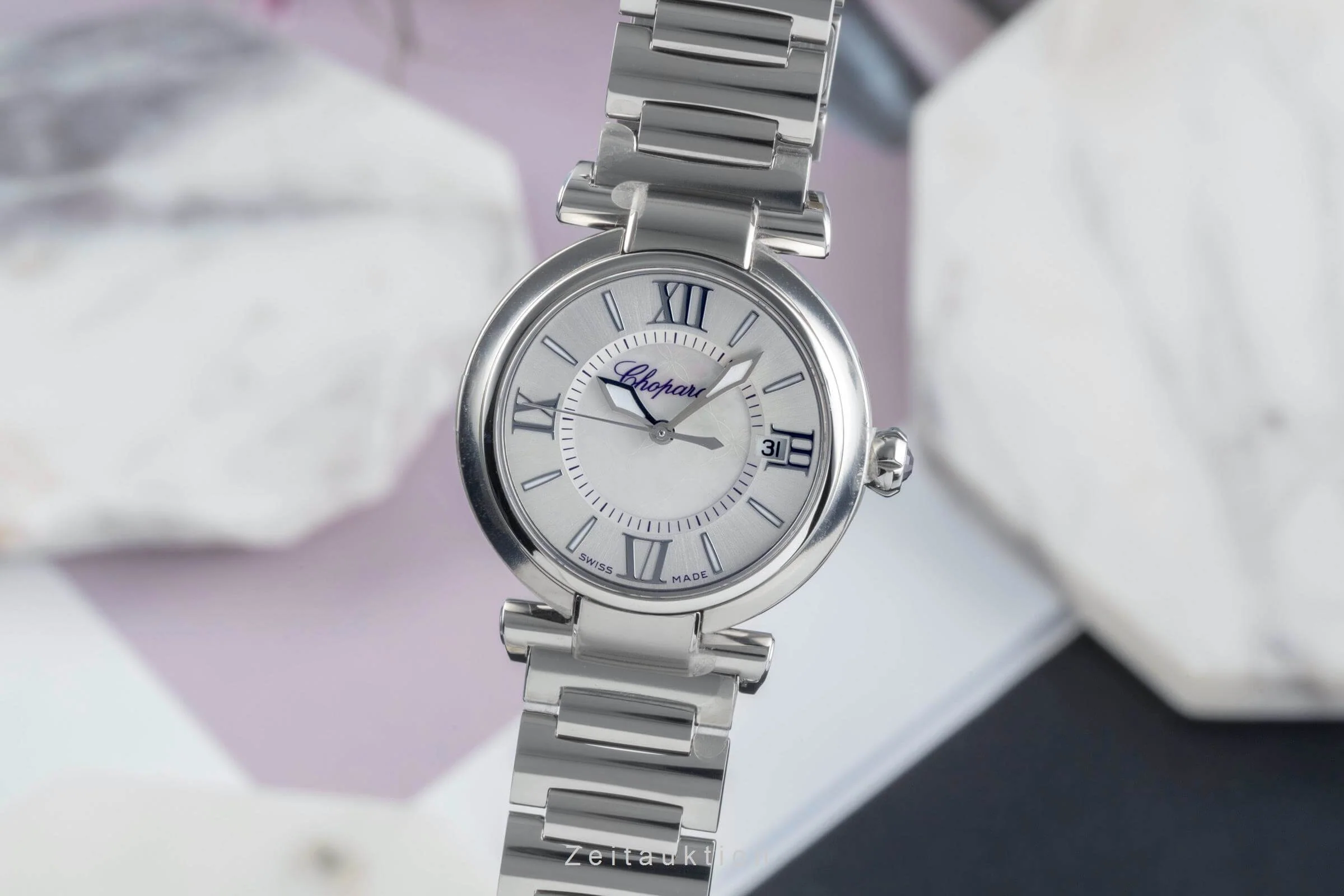 Chopard Imperiale steel automatic women's watch 388563-3002 LP: 7670EUR  [2500720] - Image 2