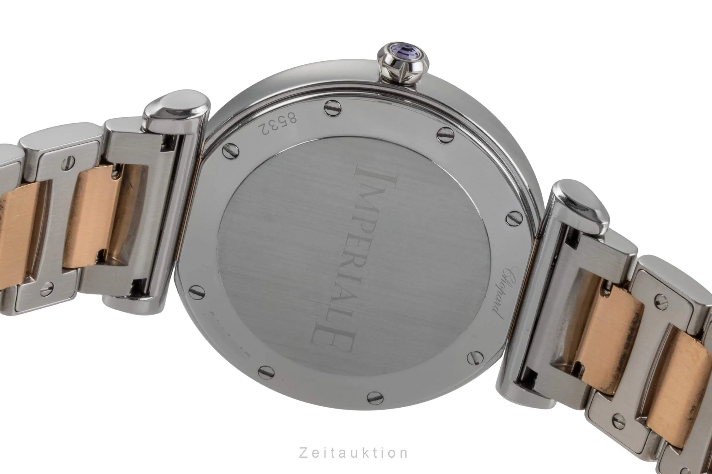 Chopard Imperiale steel / gold quartz women's watch 8532  [2502206] - Image 10