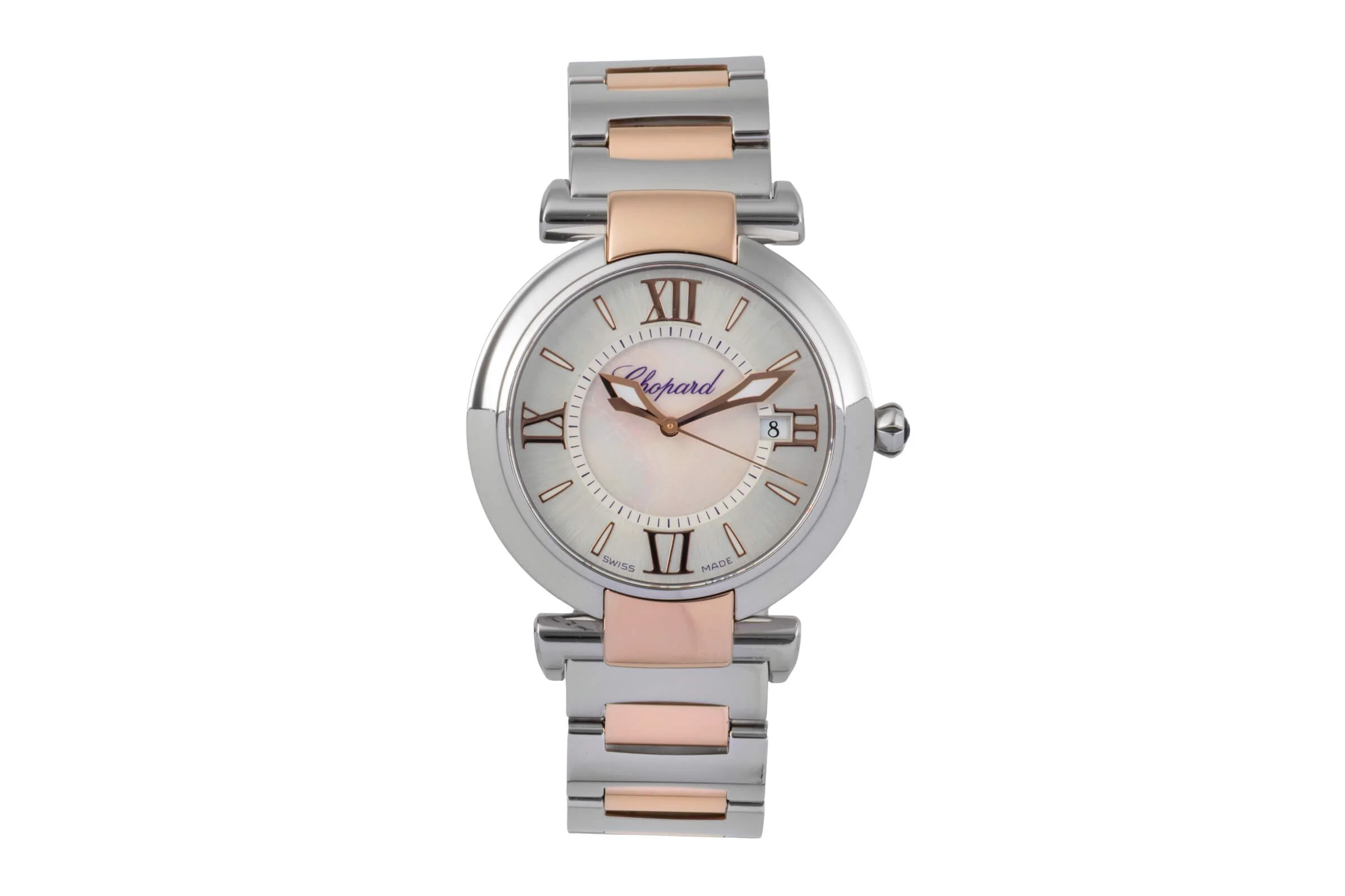 Chopard Imperiale steel / gold quartz women's watch 8532  [2502206] - Image 5