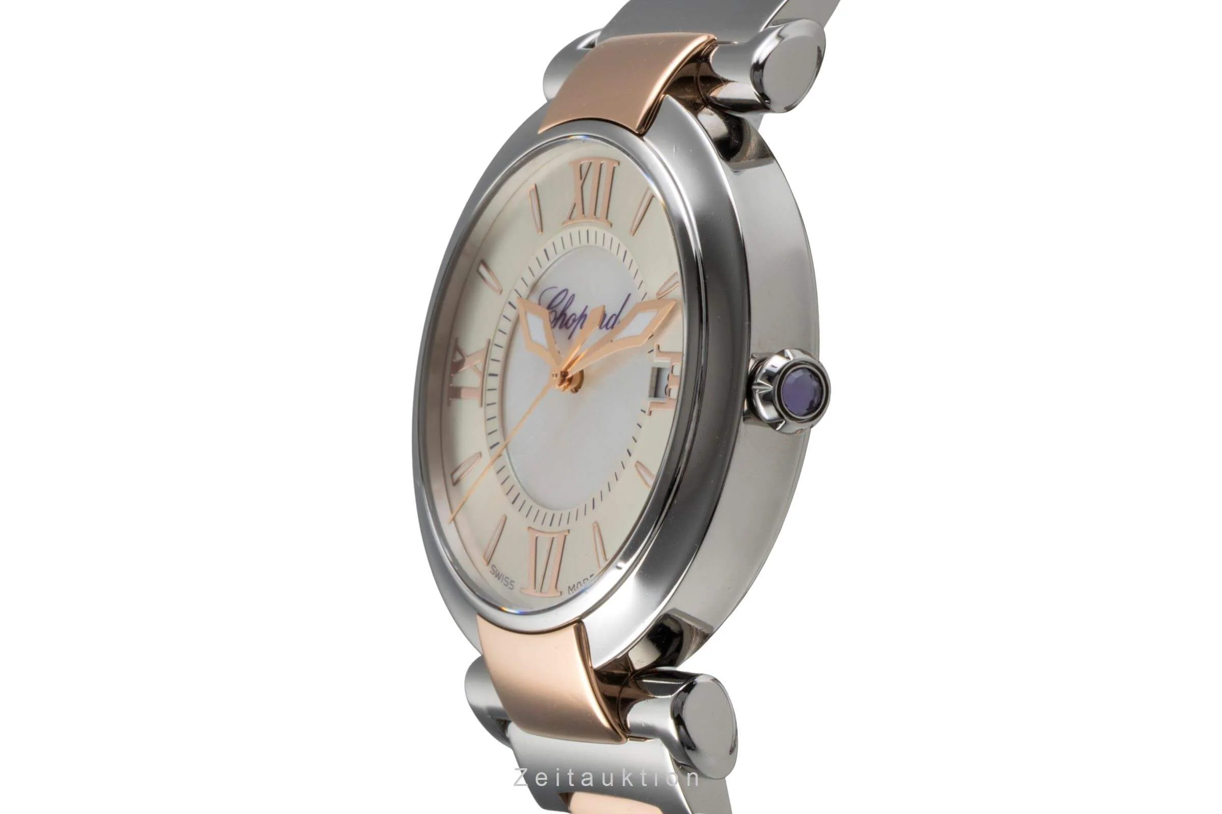 Chopard Imperiale steel / gold quartz women's watch 8532  [2502206] - Image 7