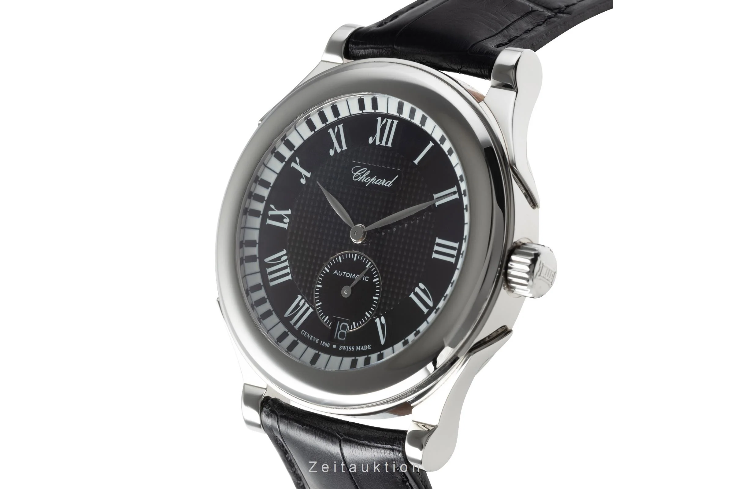 Chopard José Carreras steel automatic men's watch 16/8413 Limited  [2202546] - Image 10