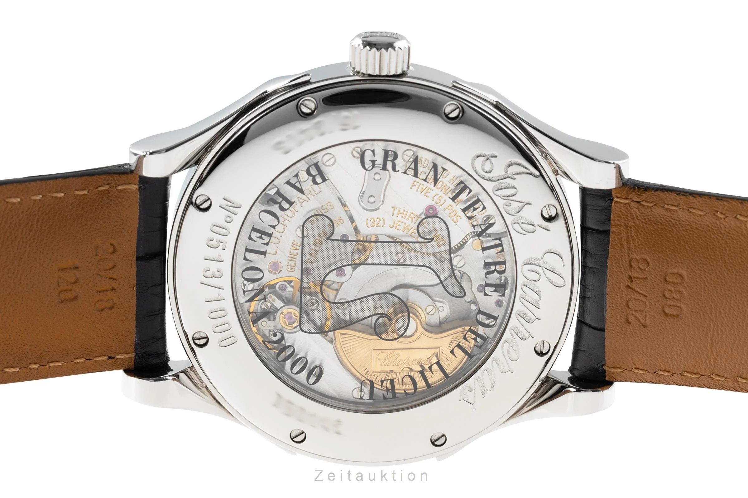 Chopard José Carreras steel automatic men's watch 16/8413 Limited  [2202546] - Image 12