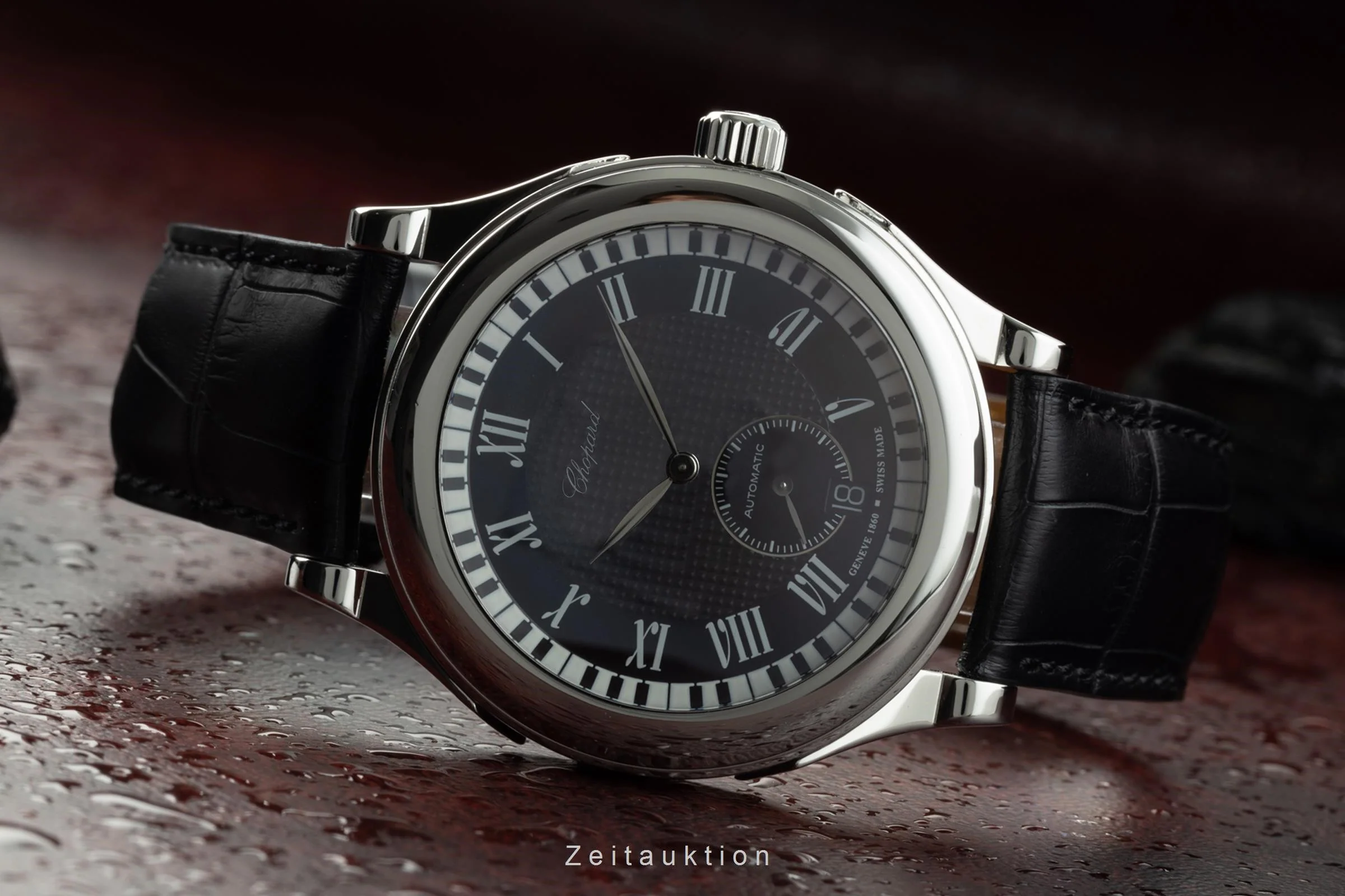 Chopard José Carreras steel automatic men's watch 16/8413 Limited  [2202546] - Image 3
