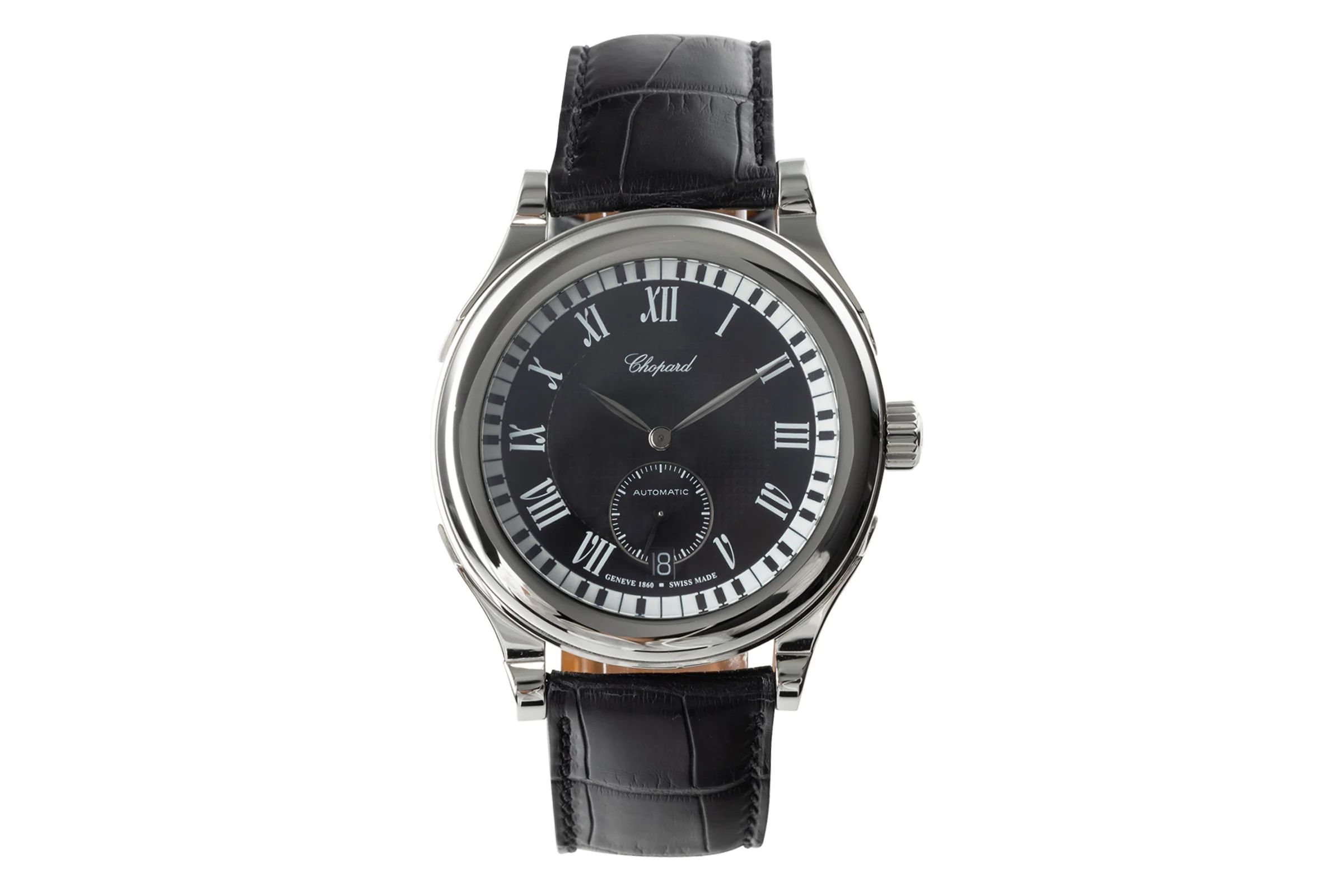 Chopard José Carreras steel automatic men's watch 16/8413 Limited  [2202546] - Image 4