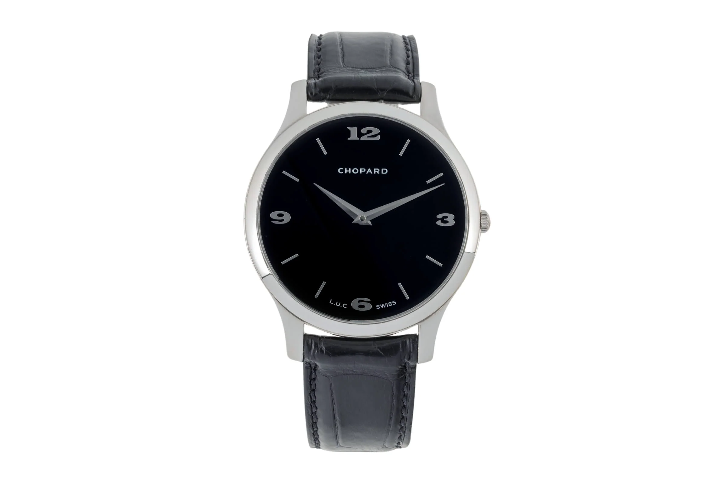 Chopard L.U.C. 18 ct white gold automatic men's watch 16/1902 LP: 17000EUR  [2402156] - Image 4