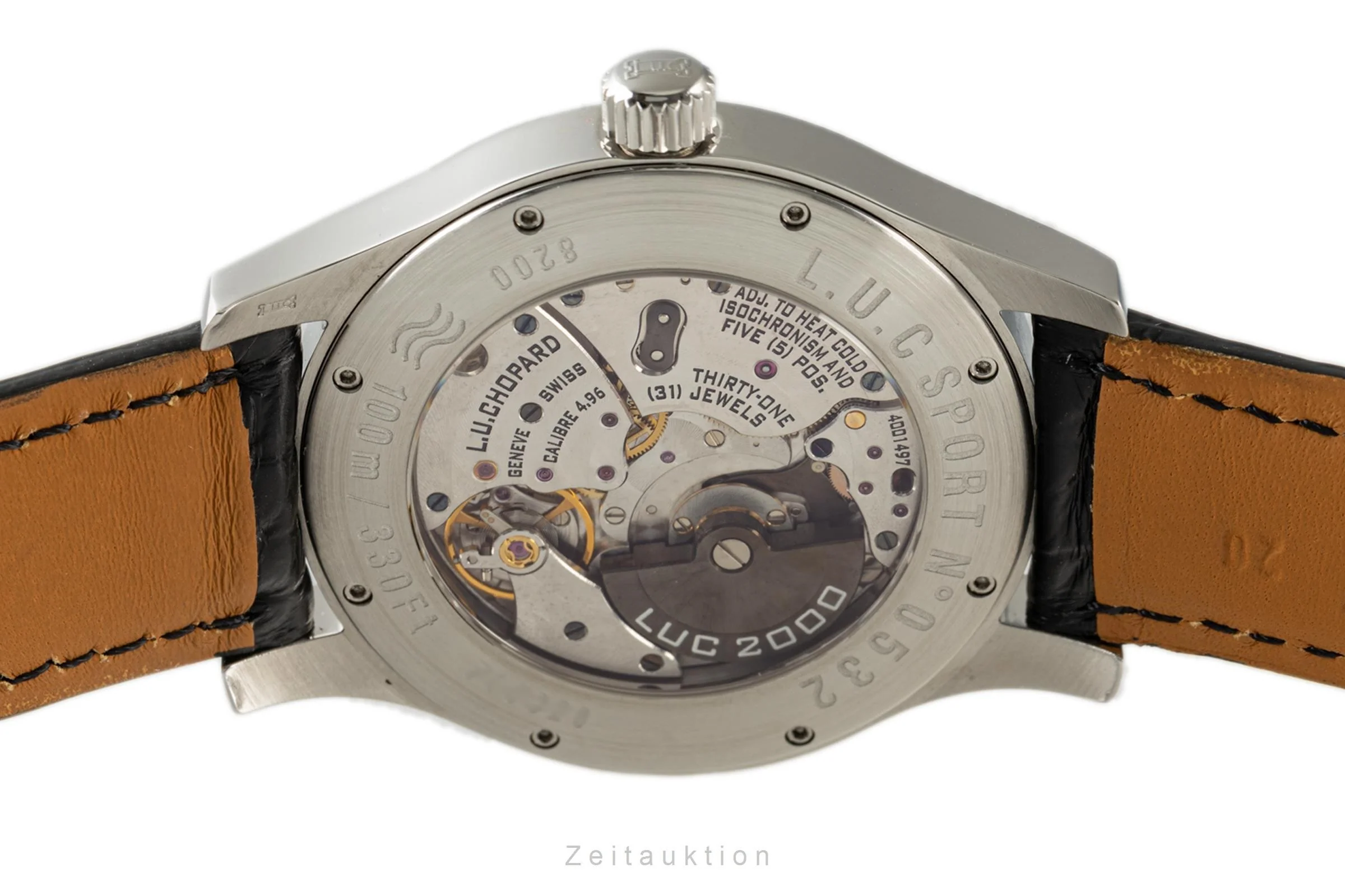 Chopard L.U.C Sport steel automatic men's watch 16/8200-3001 Limited  [2103817] - Image 12