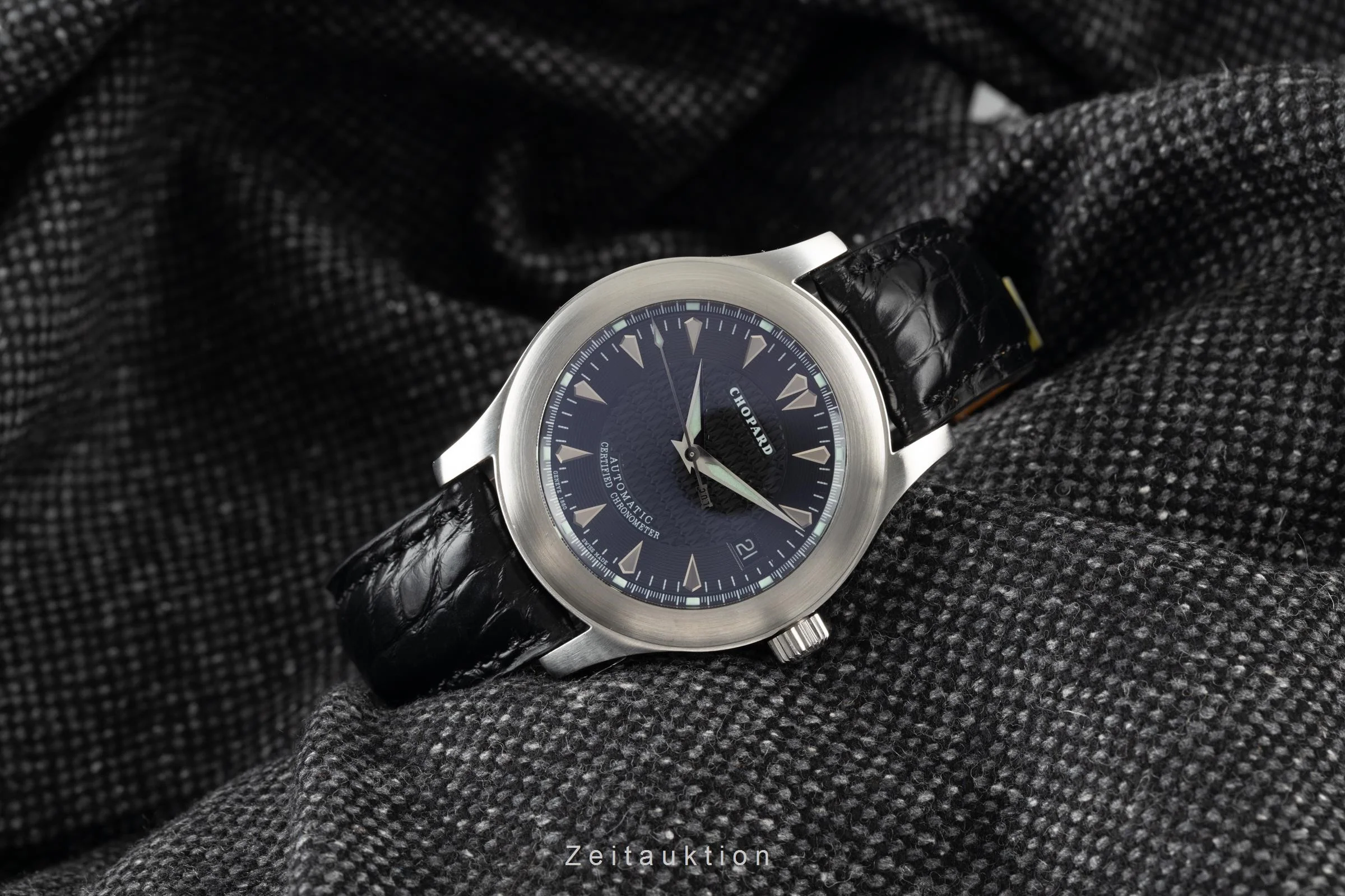 Chopard L.U.C Sport steel automatic men's watch 16/8200-3001 Limited  [2103817] - Image 2