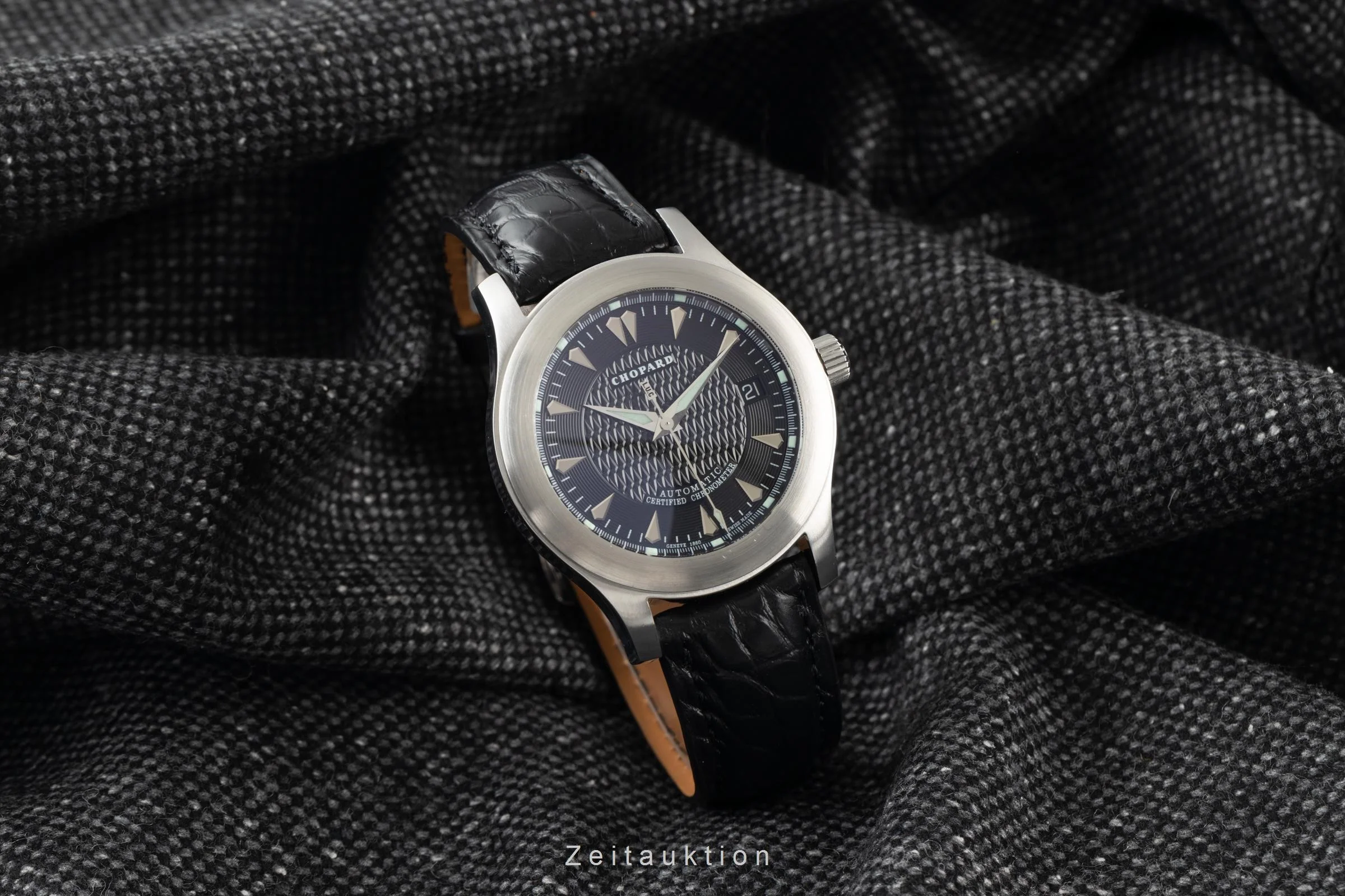 Chopard L.U.C Sport steel automatic men's watch 16/8200-3001 Limited  [2103817] - Image 3