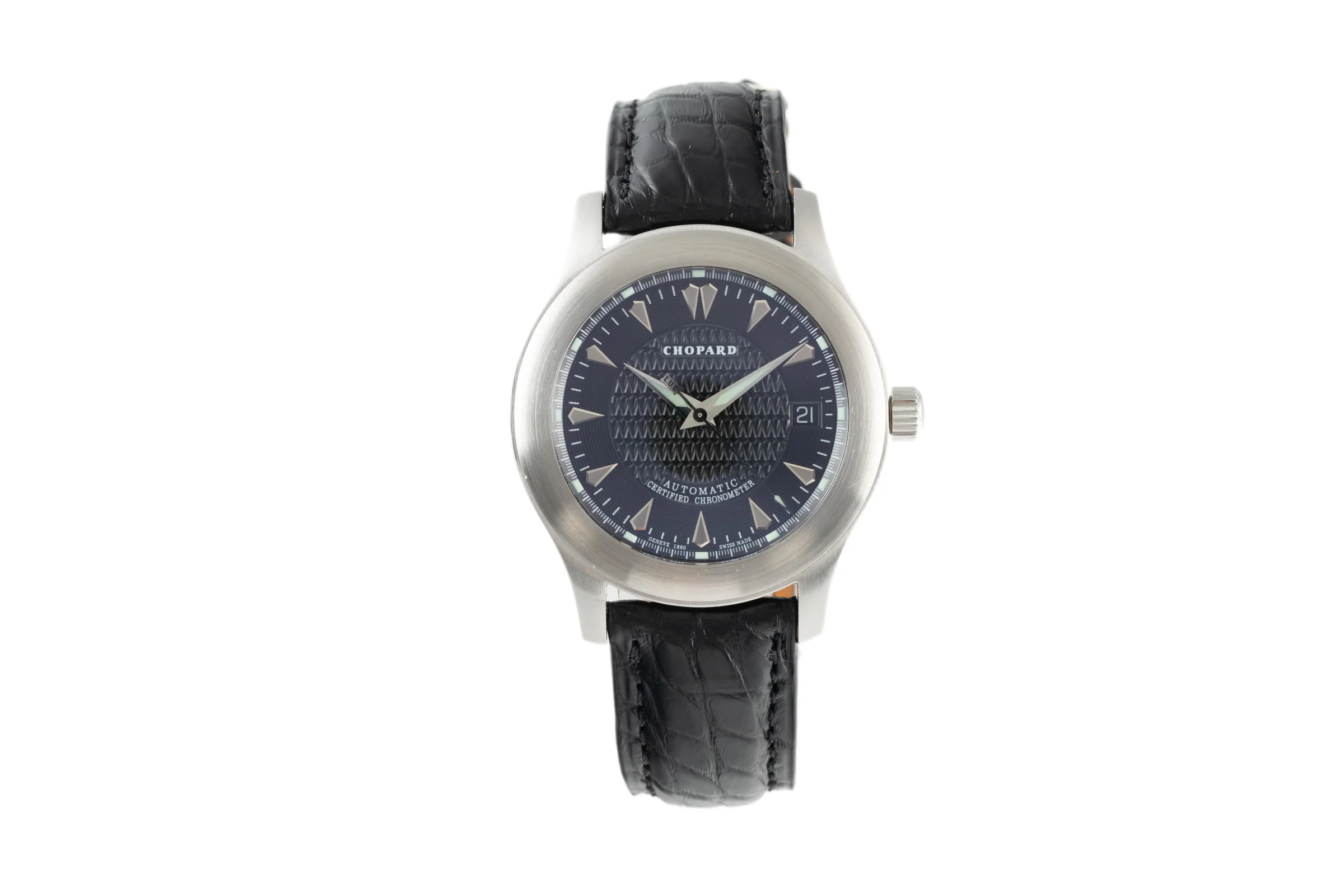 Chopard L.U.C Sport steel automatic men's watch 16/8200-3001 Limited  [2103817] - Image 4