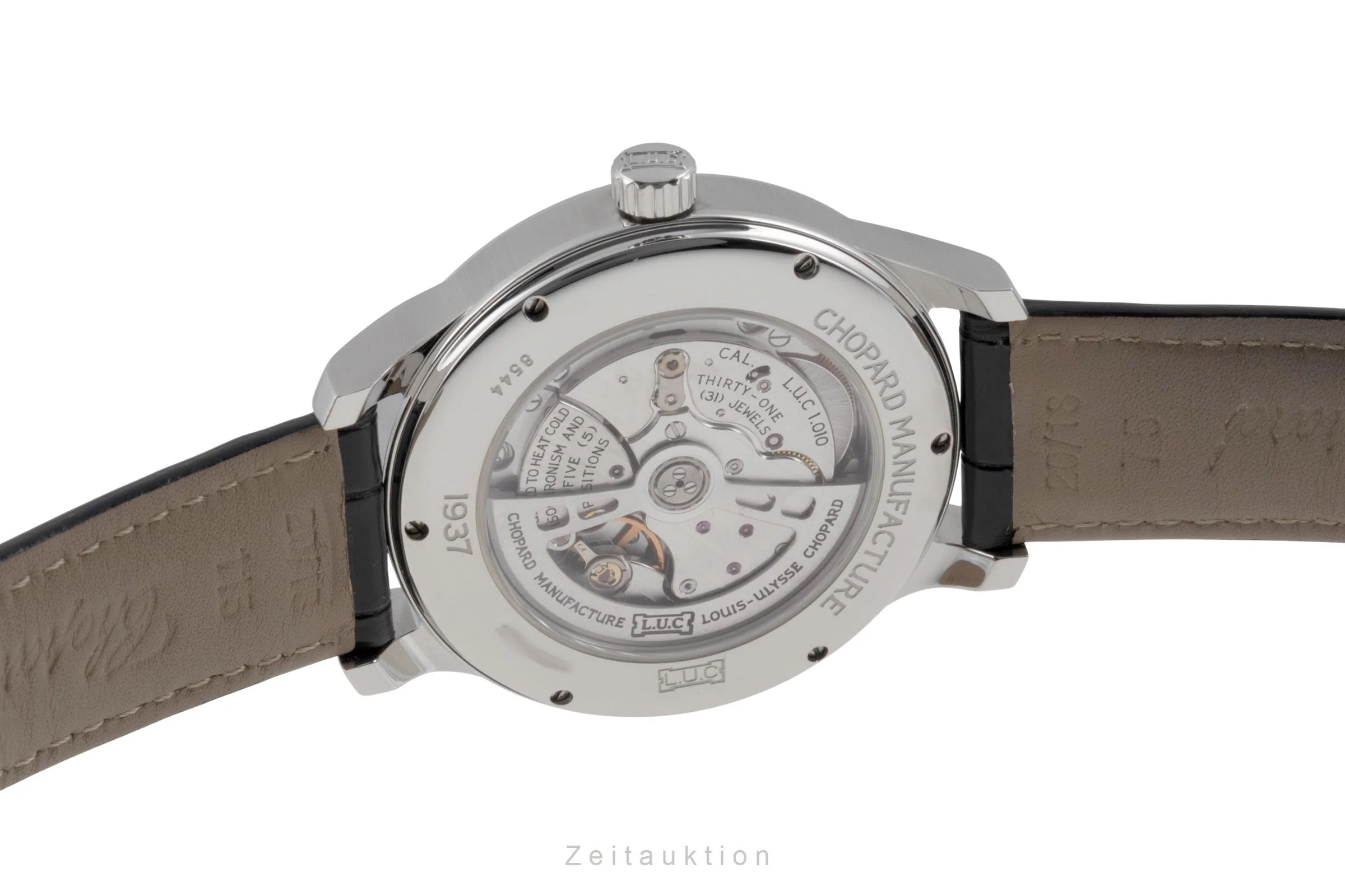 Chopard L.U.C. steel automatic men's watch 138544-3001  [2506031] - Image 11