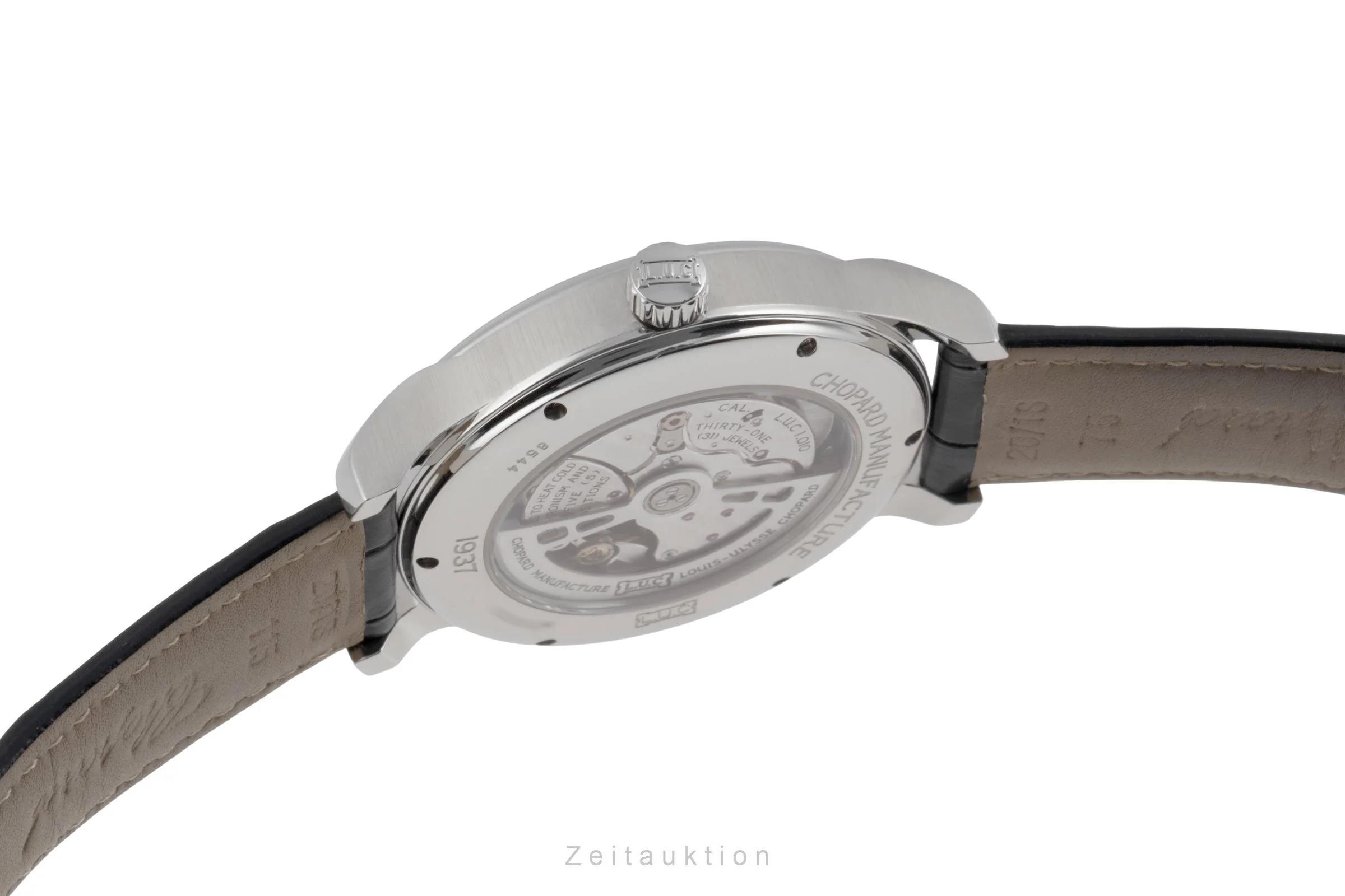 Chopard L.U.C. steel automatic men's watch 138544-3001  [2506031] - Image 12