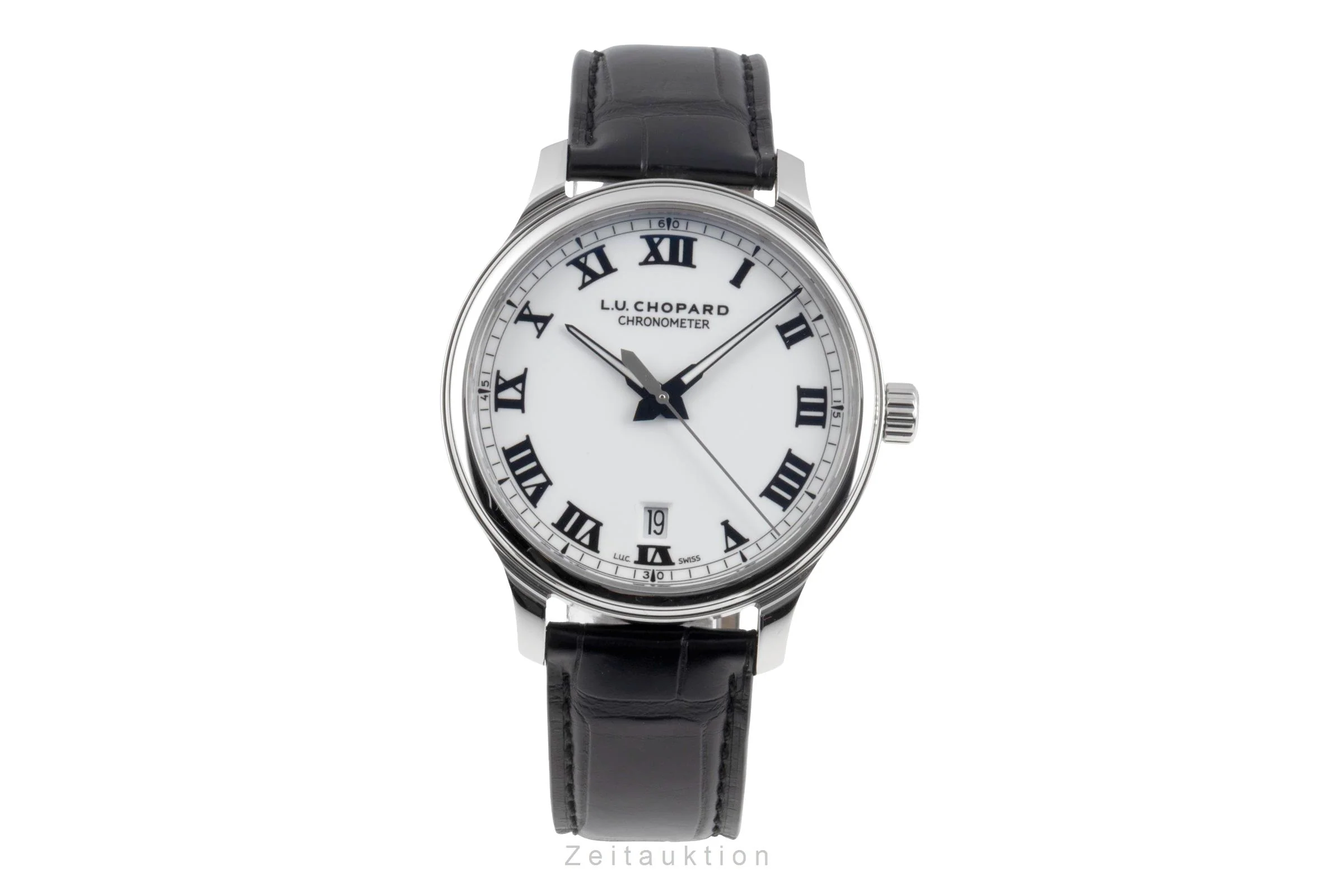Chopard L.U.C. steel automatic men's watch 138544-3001  [2506031] - Image 5