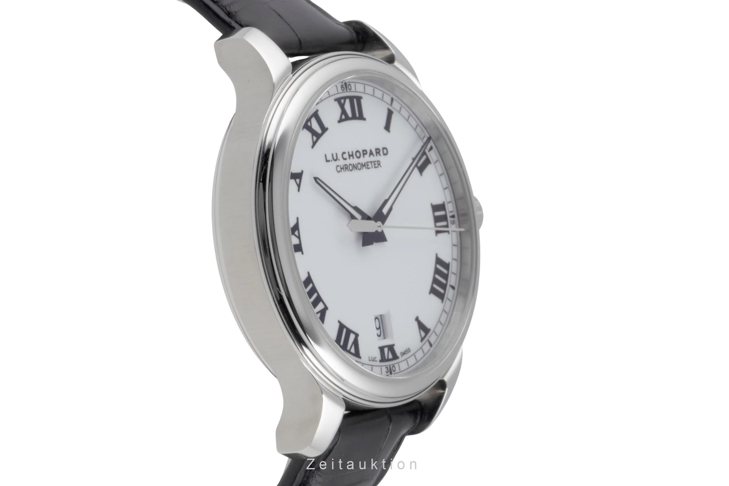 Chopard L.U.C. steel automatic men's watch 138544-3001  [2506031] - Image 8
